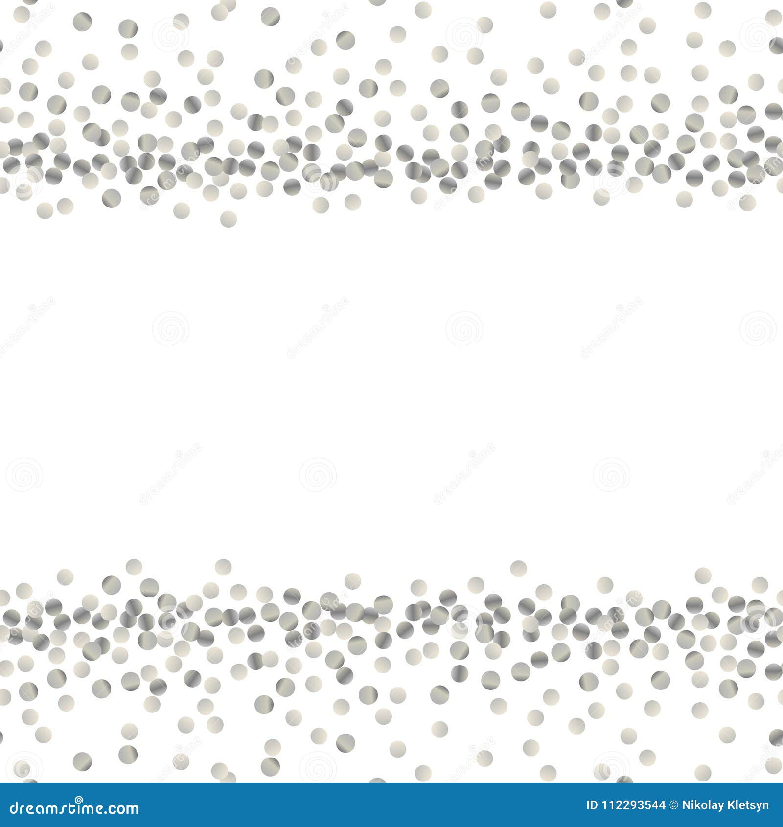 Silver polka dot5 stock illustration. Illustration of design 112293544