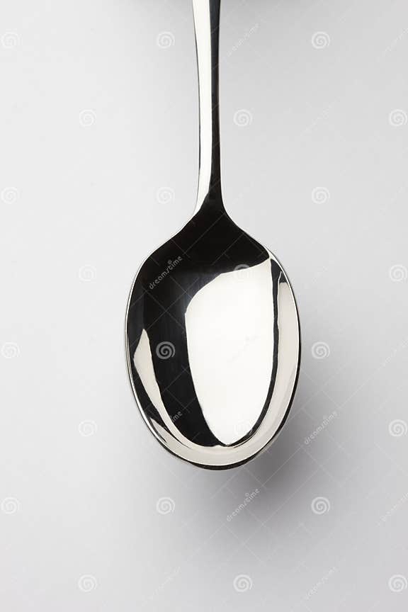 Silver spoon stock photo. Image of utensil, cooking, shiny 12197202