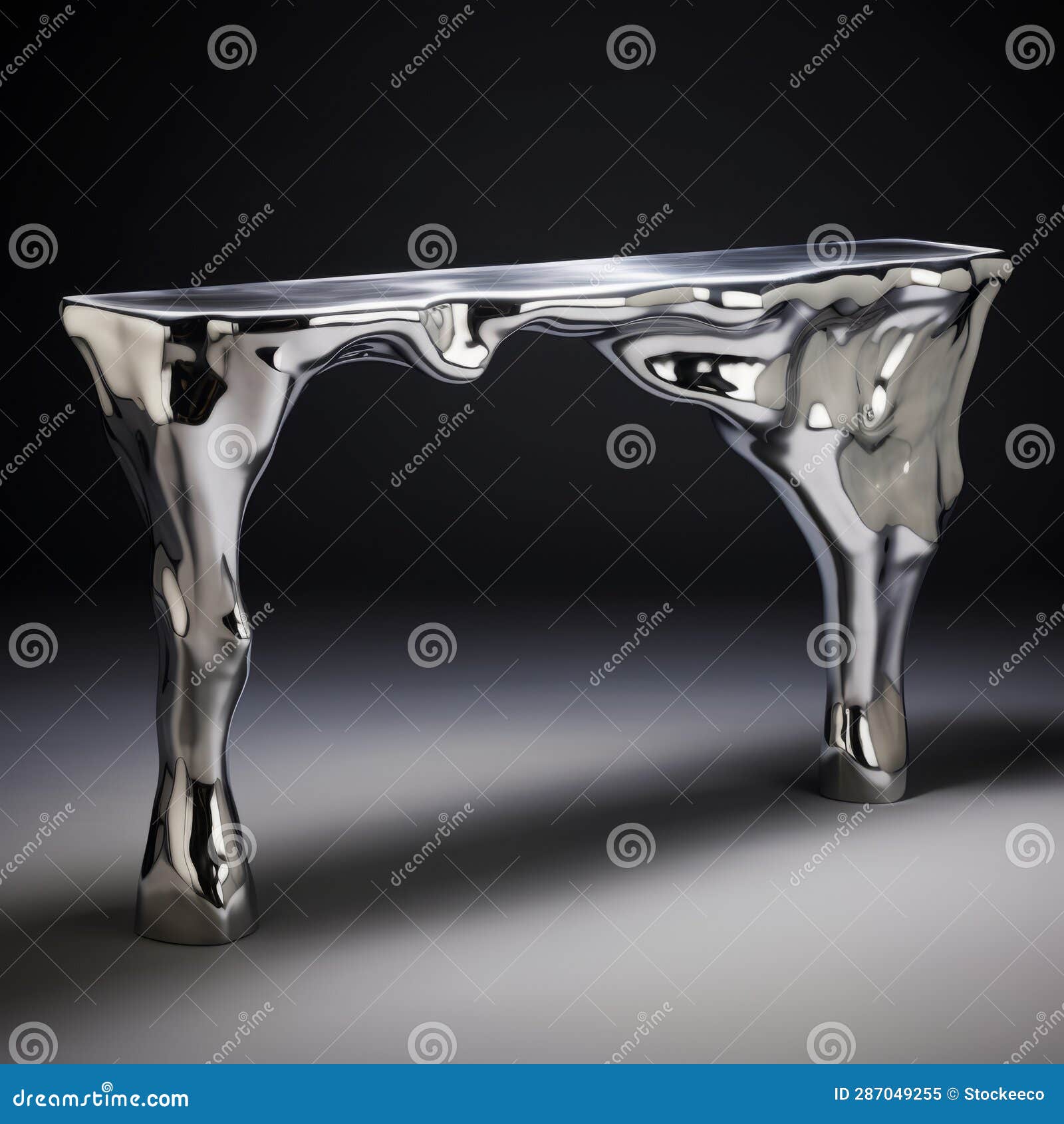avicii-inspired console table: hailed on a plateau  by antonio romero