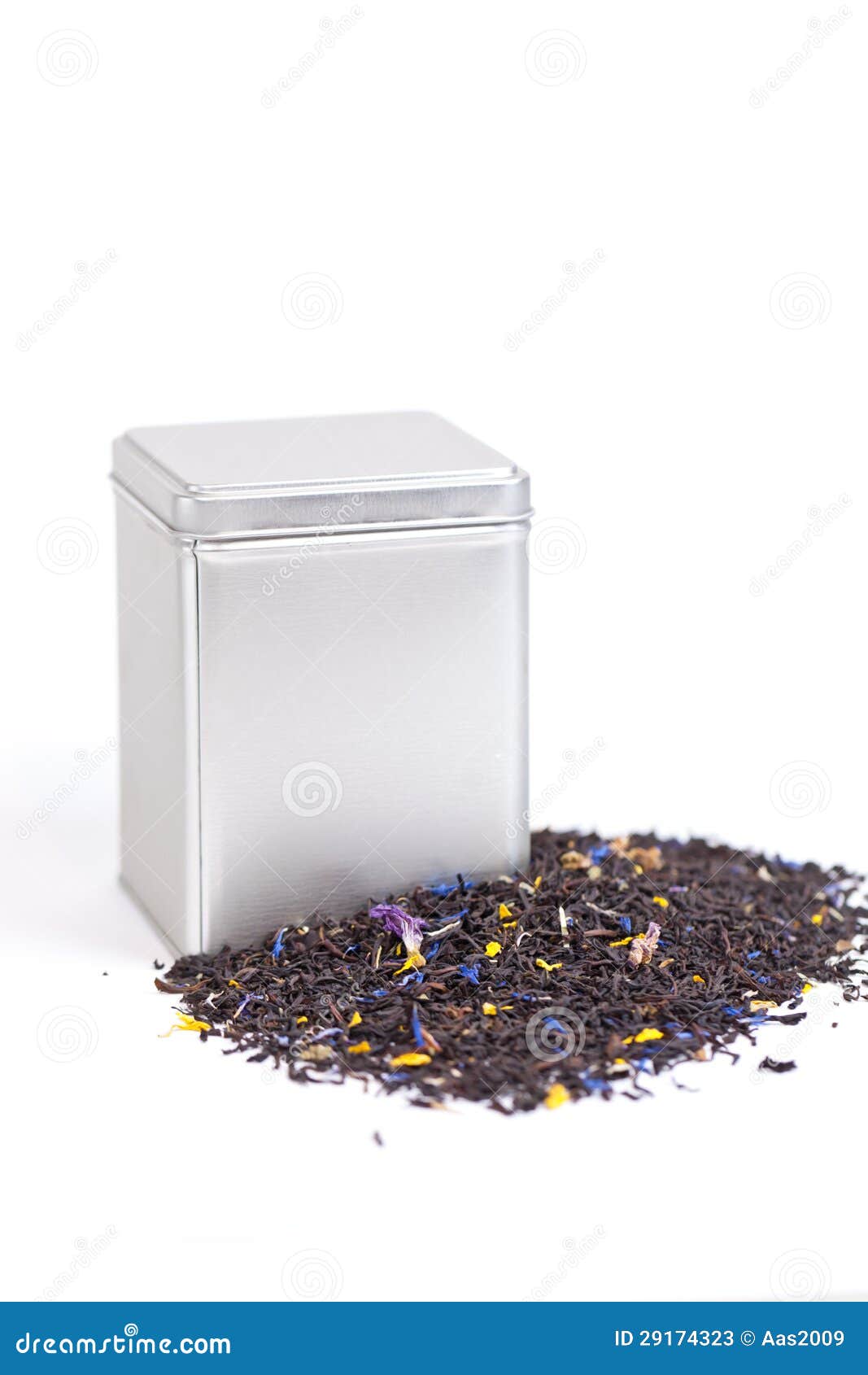 Silver Tea Box with Green Fruit Tea Stock Image Image of indian, healthcare 29174323