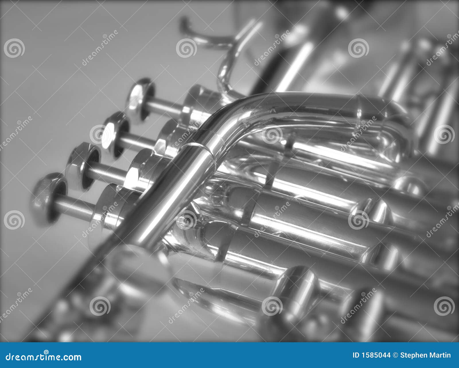 Piccolo Trumpet Valves Stock Photo 58921278