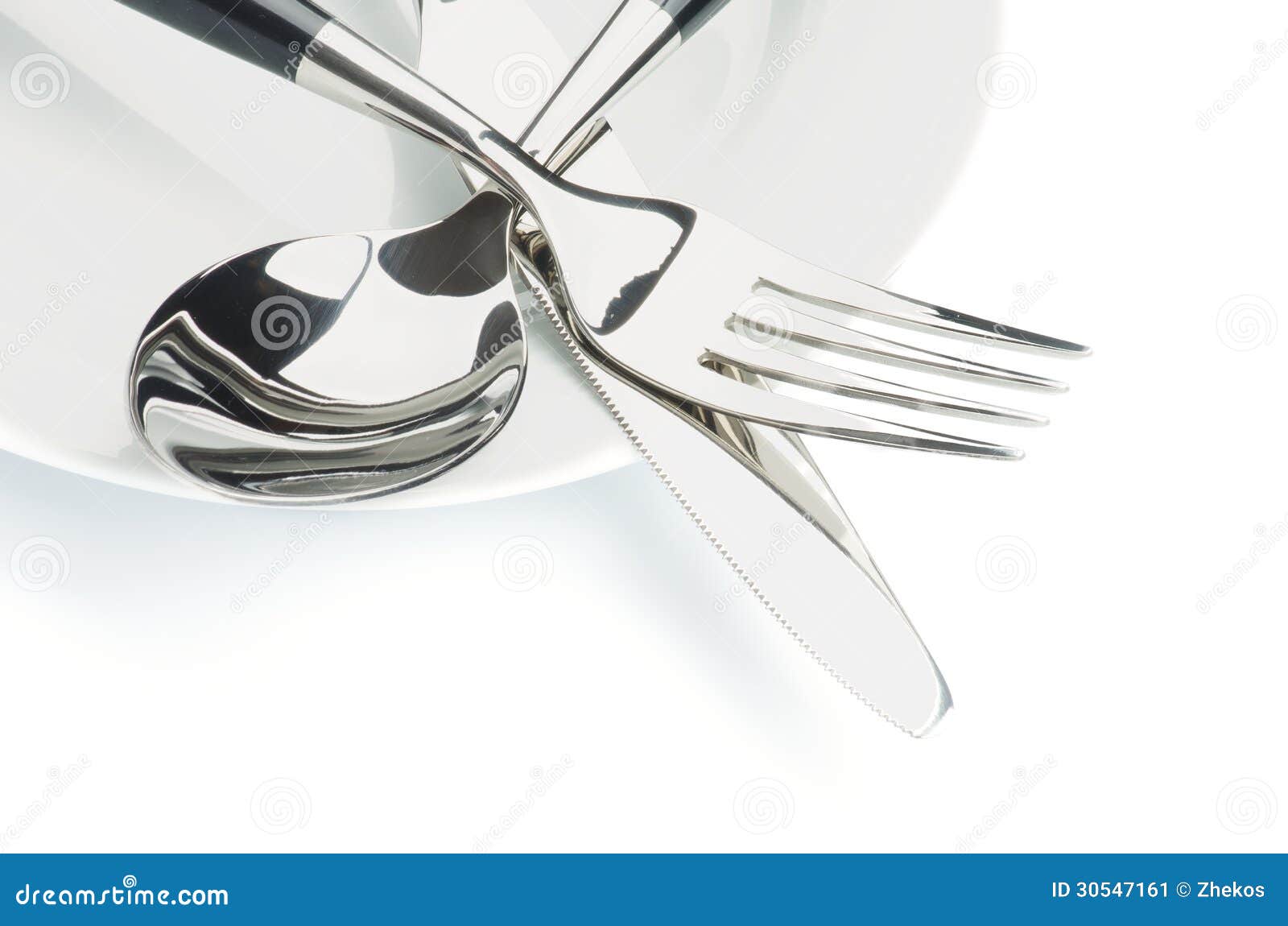 Silverware stock image. Image of setting, equipment, circle 30547161