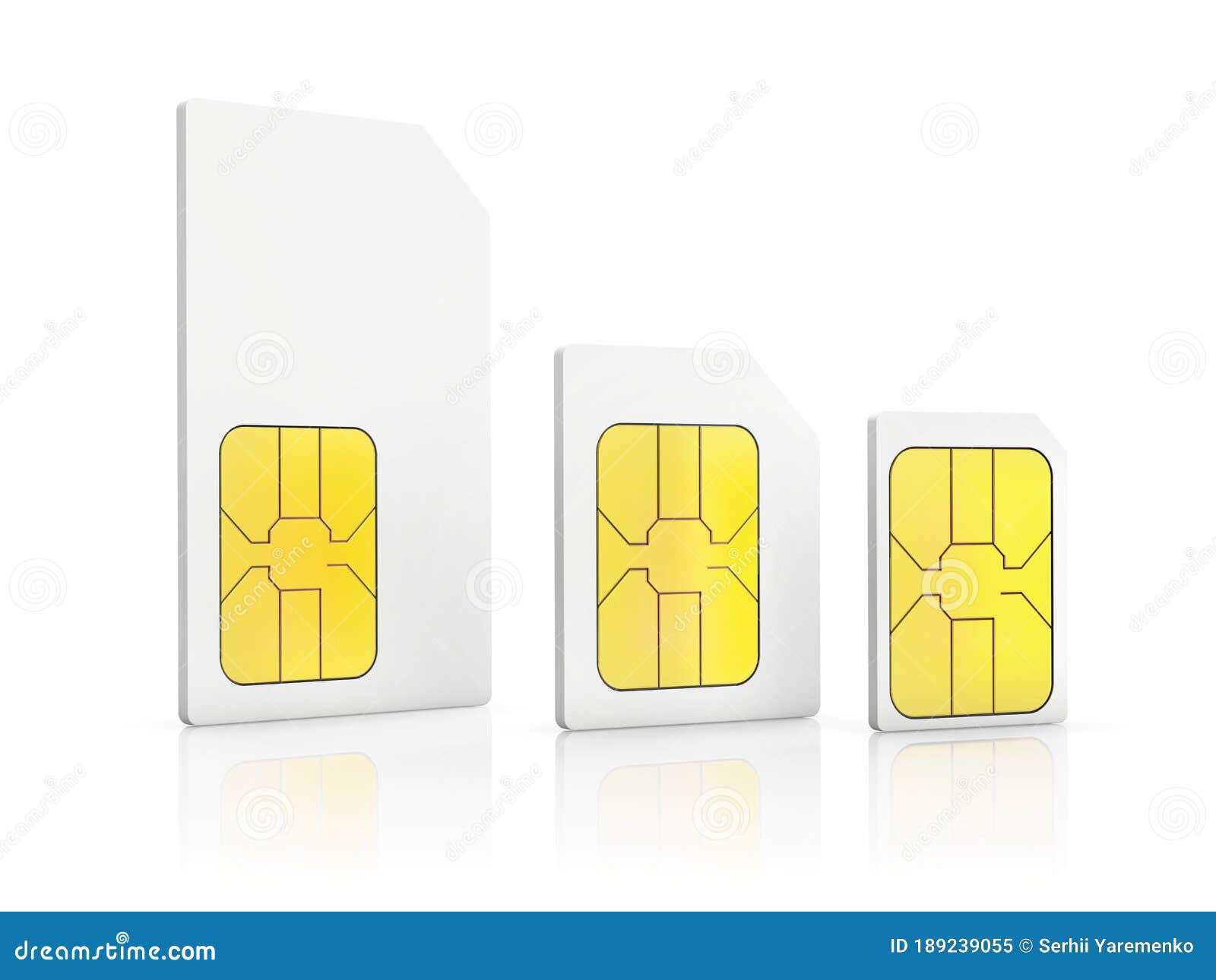 Sim Card Stock Illustration Illustration Of Minisim