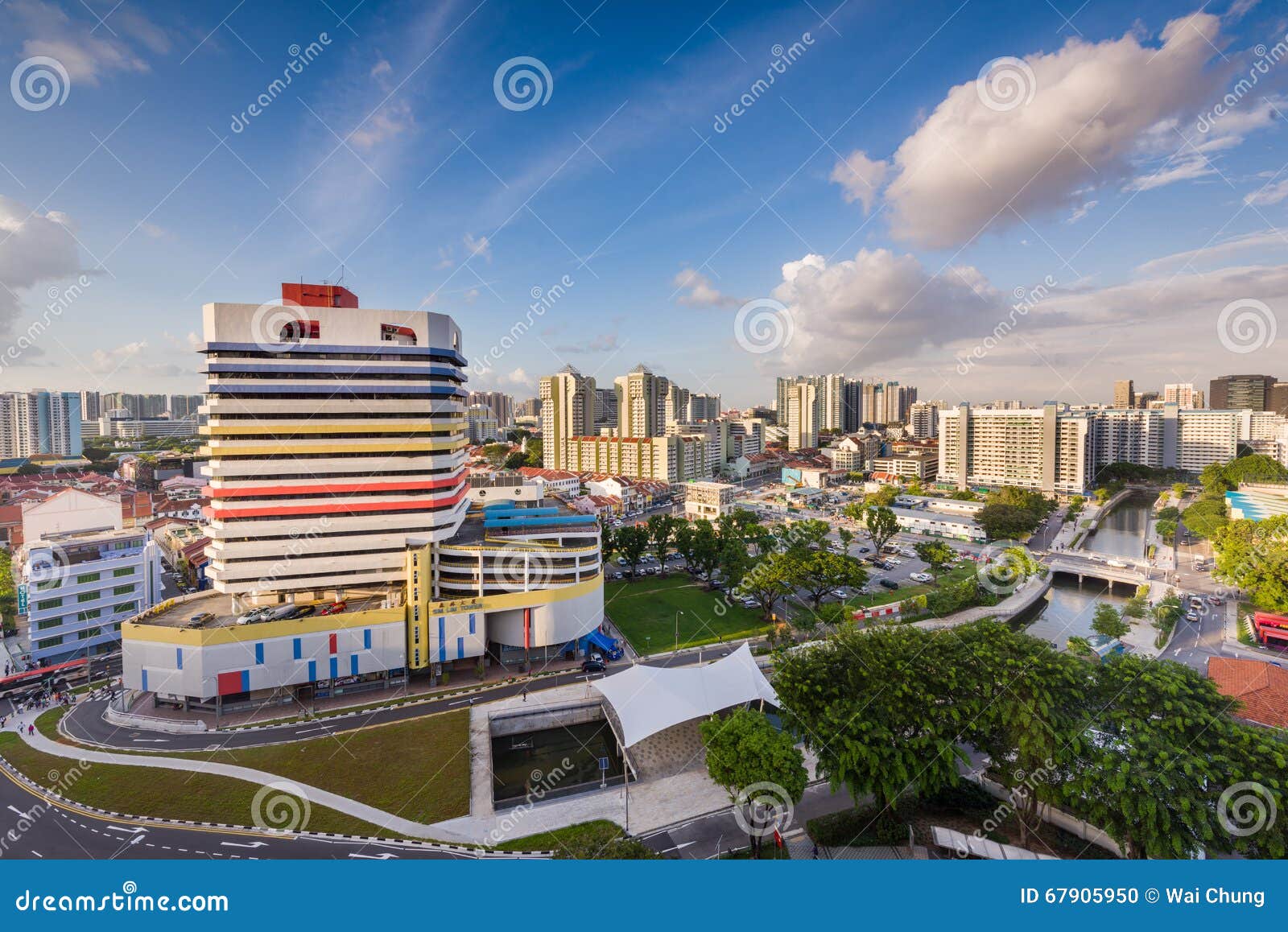 Sim Lim Tower Bei Sonnenuntergang Redaktionelles Bild Bild Von