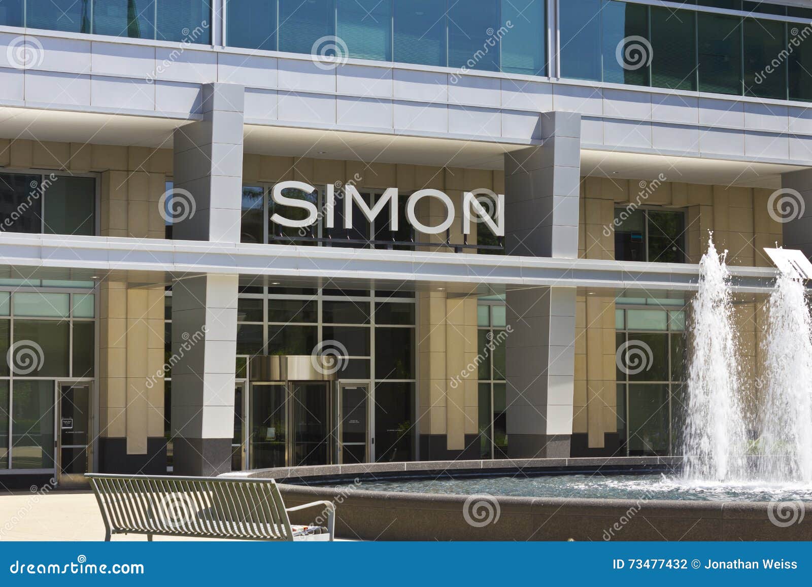 Simon Property Group World Headquarters III Redactionele Fotografie