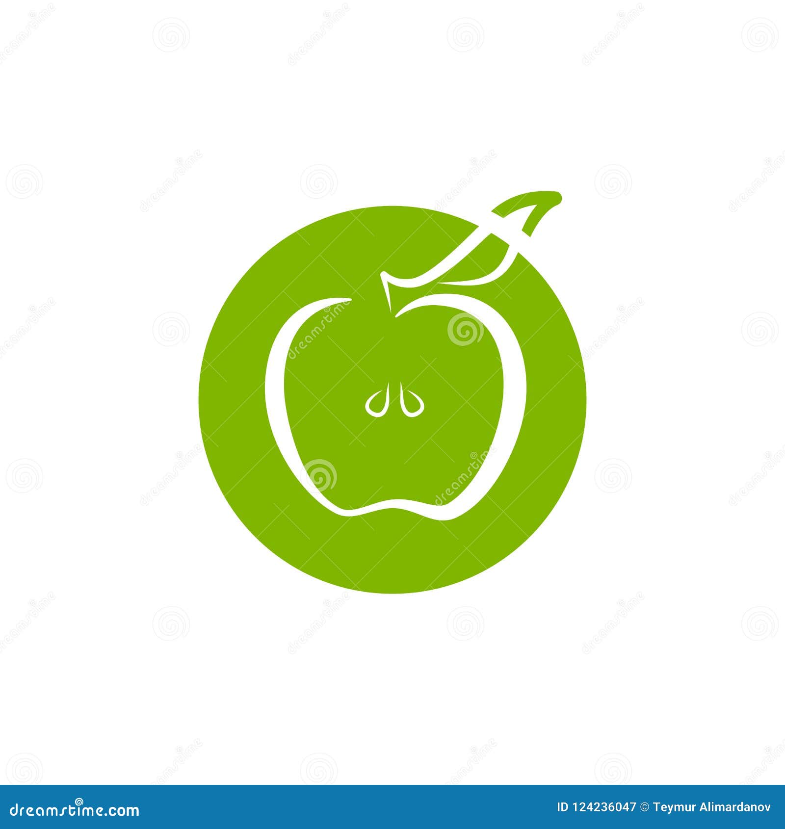 simple apple icon design