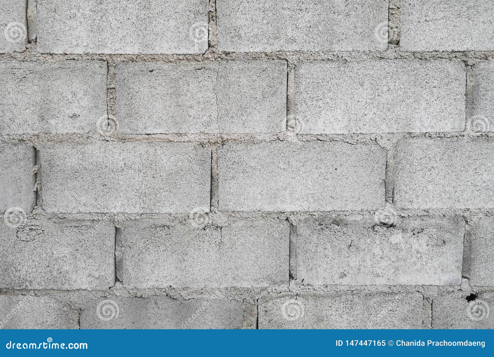 Black Concrete Blocks Wall Stock Photo - Download Image Now