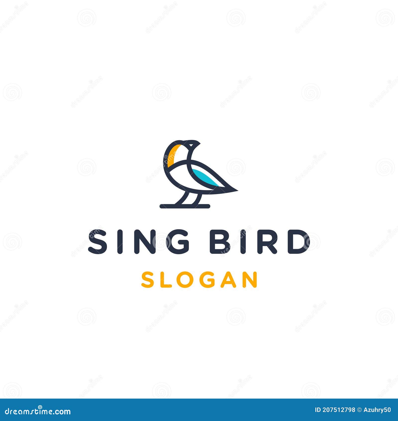 simple bird logo on a branch  icon , minimal black silhouette little finch bird art