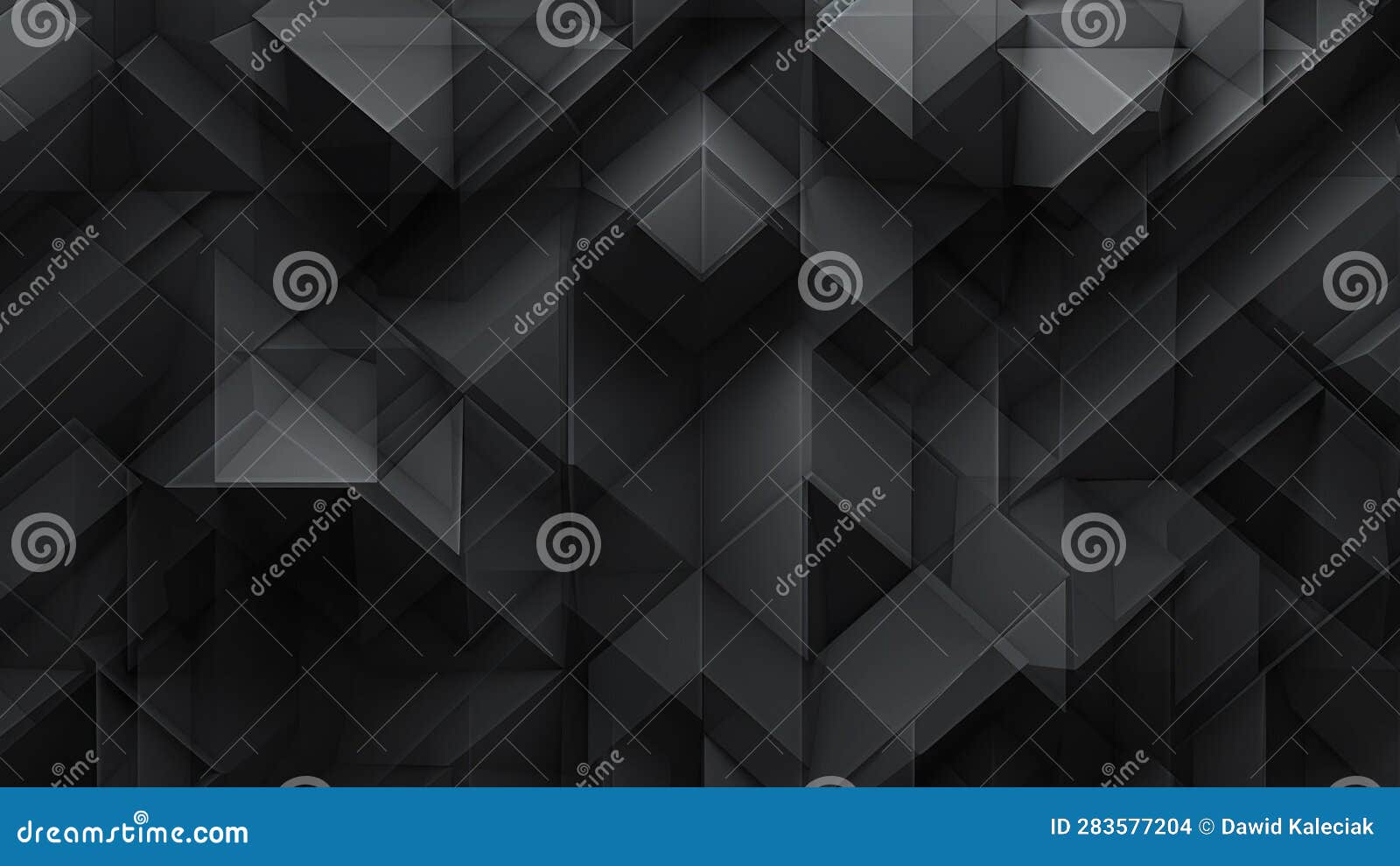 Simple Black Background with Geometric Shape Stock Footage Video of