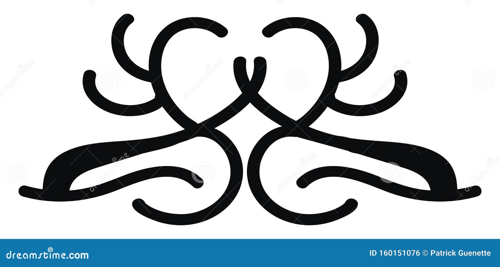 Simple Black and White Pattern Vector Illustration Stock Vector