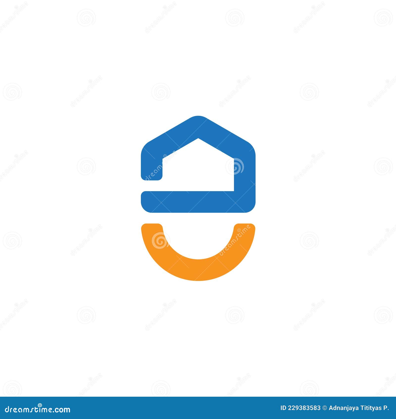 3d Smile House Model RoyaltyFree Stock Photography