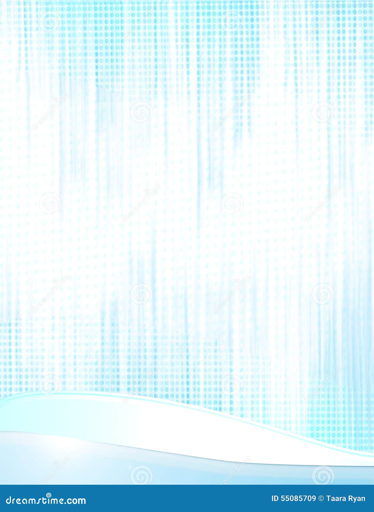 Simple Blue White Abstract Bordered Background Stock Illustration