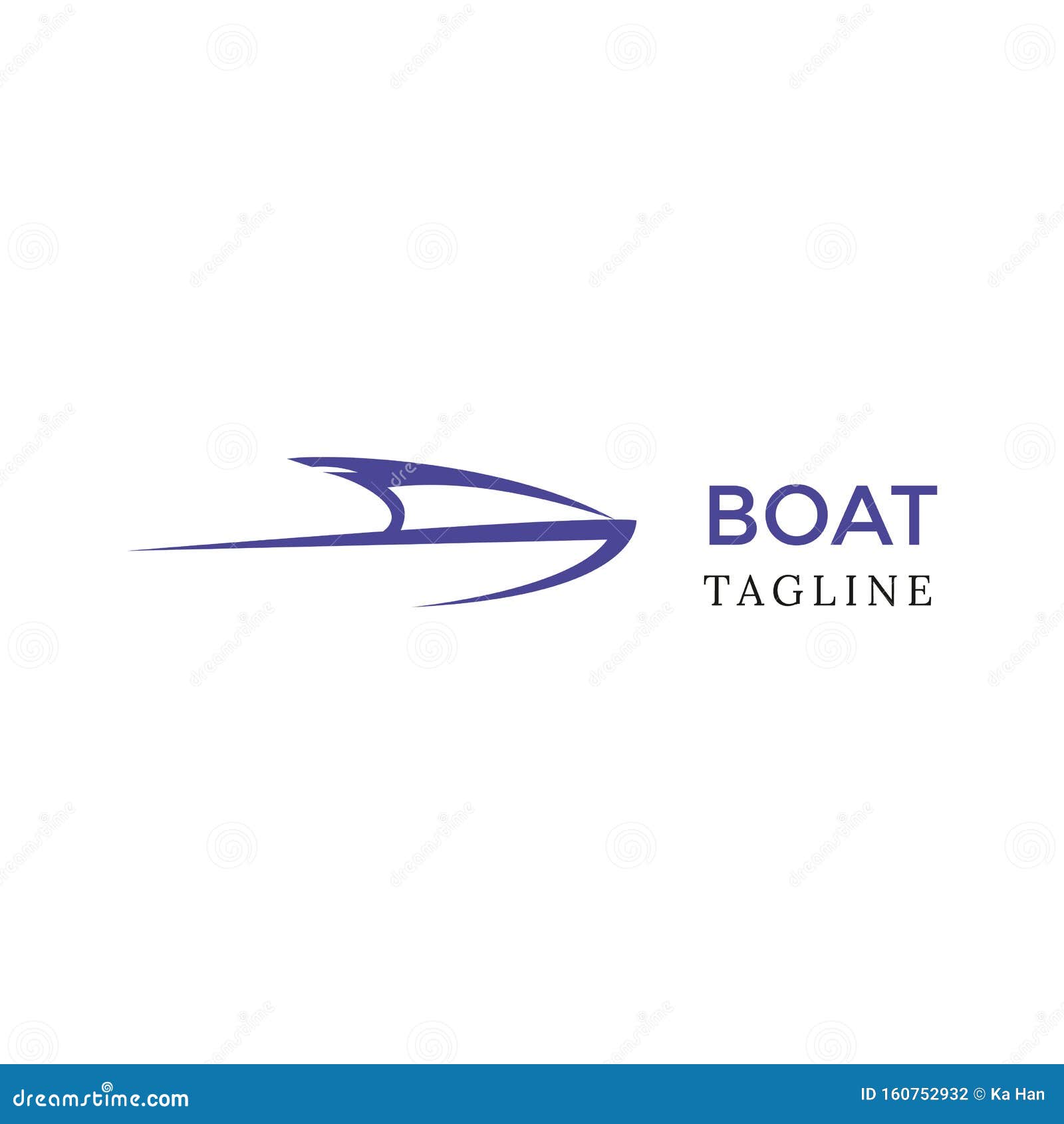 Simple Boat Logo Vector for Your Company Stock Vector Illustration of logo, element 160752932