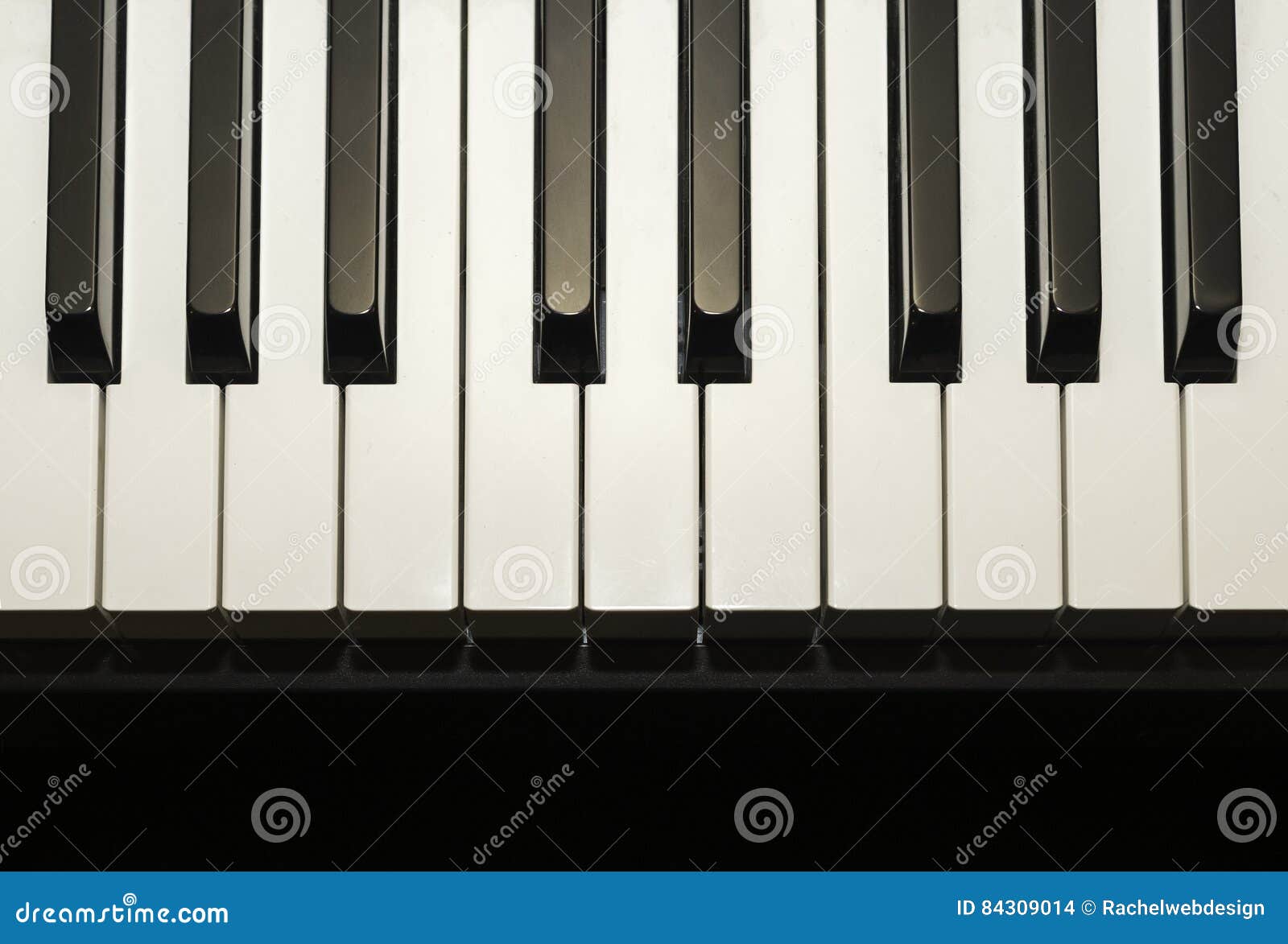 Óxido Pesimista Transporte Simple and Clean Piano Keys, One Octave, Music Background Stock Photo -  Image of keys, black: 84309014