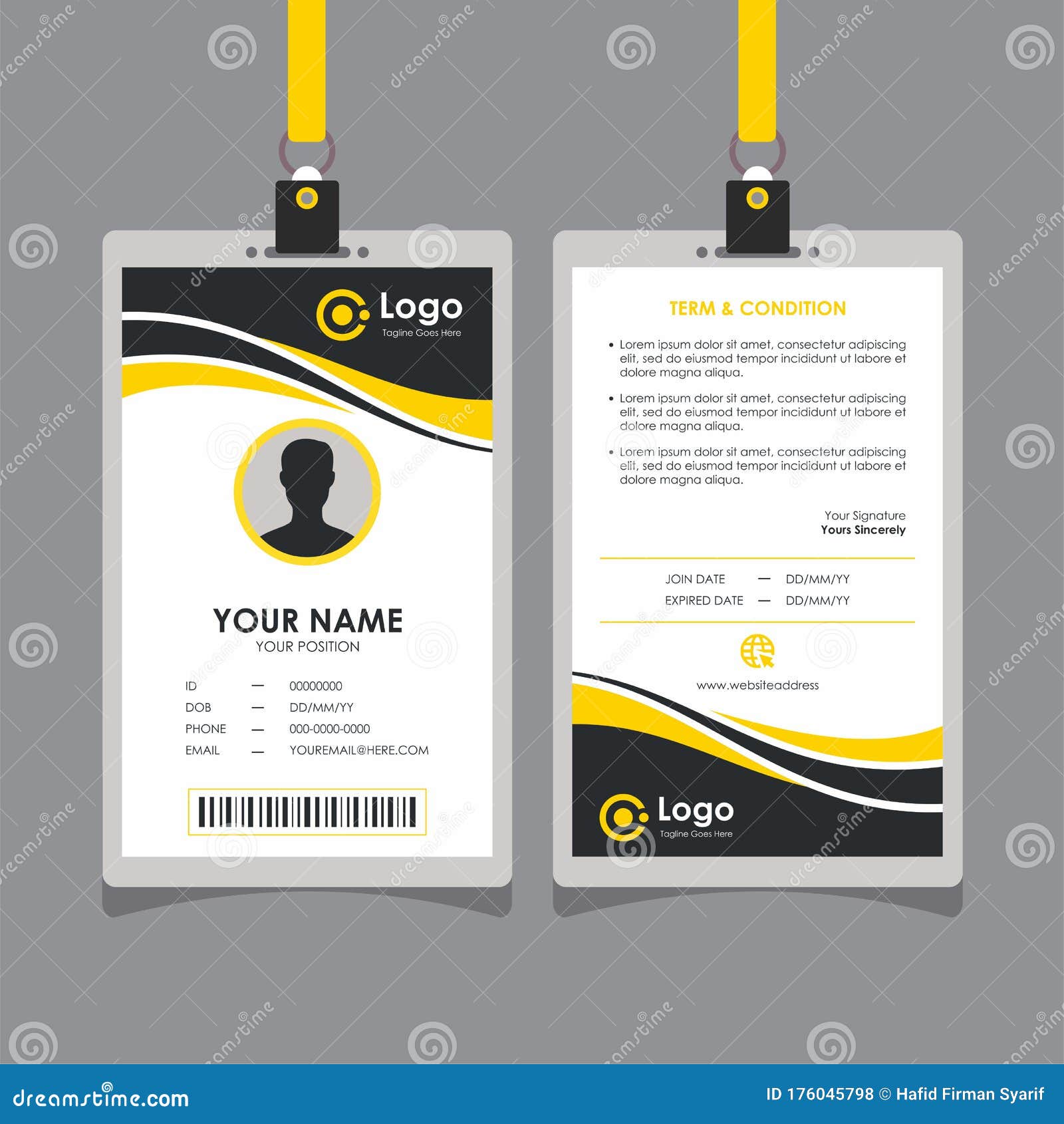 Colored Id Cards