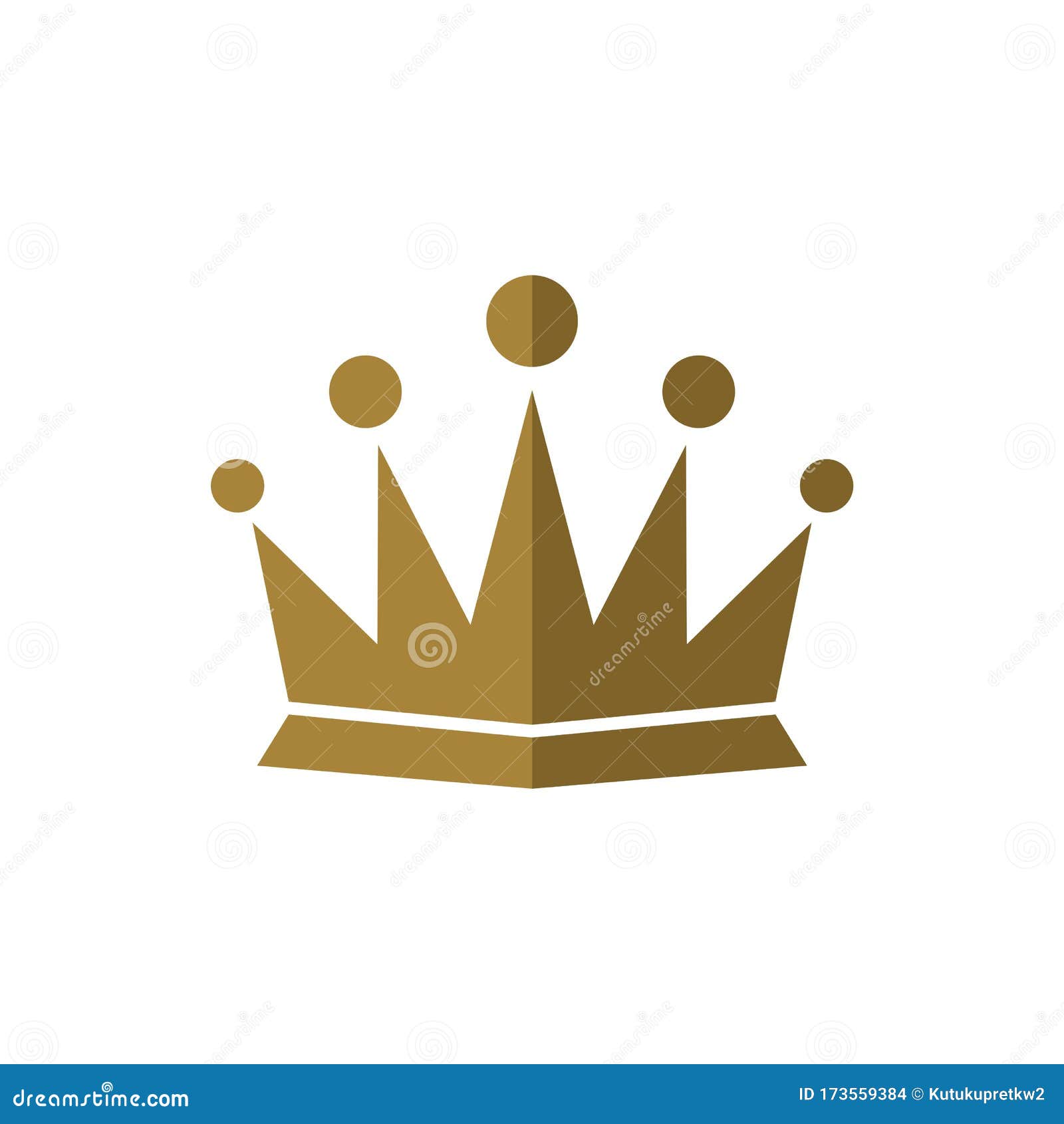 Download Simple Crown Logo Template Illustration Design. Vector EPS ...