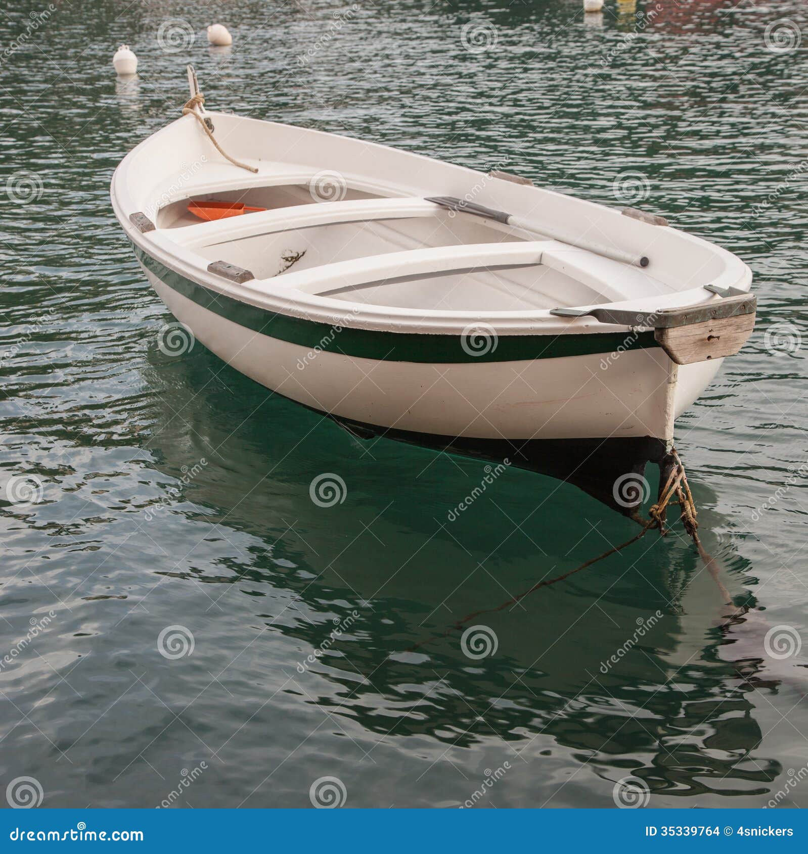 A Simple Fishing Boat Stock Images - Image: 35339764