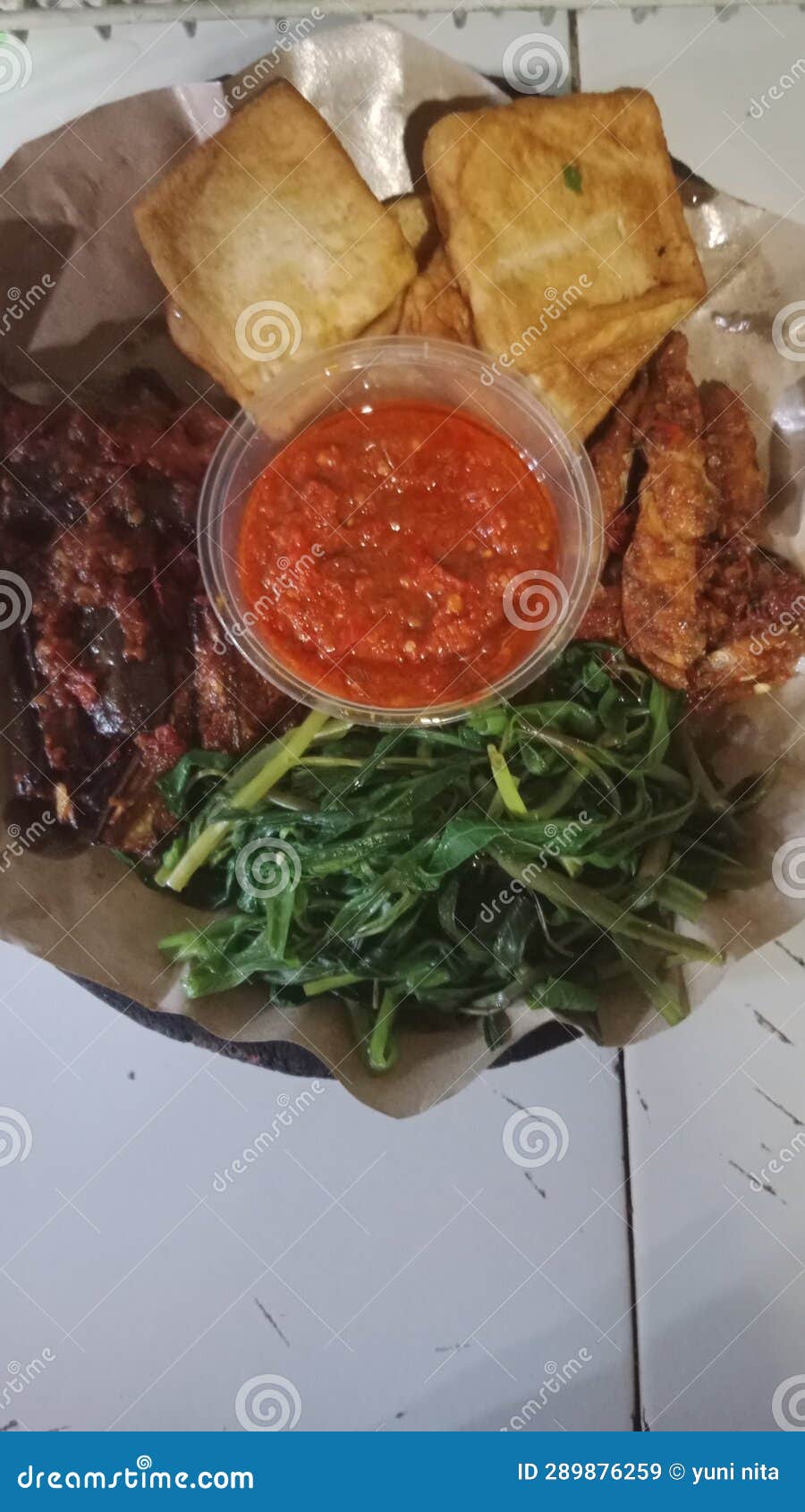 Simple Food in the Village, Indonesia Stock Image - Image of breakfast
