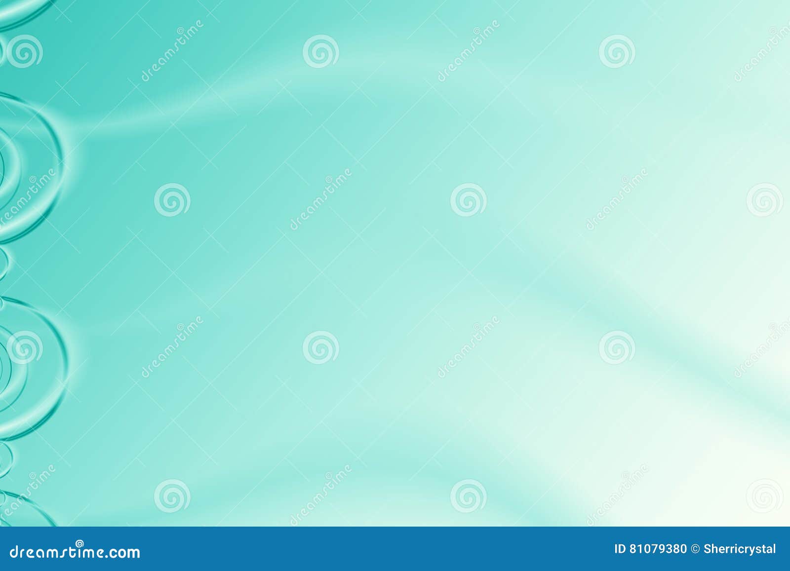 a simple fractal background in medical green and wavy decor