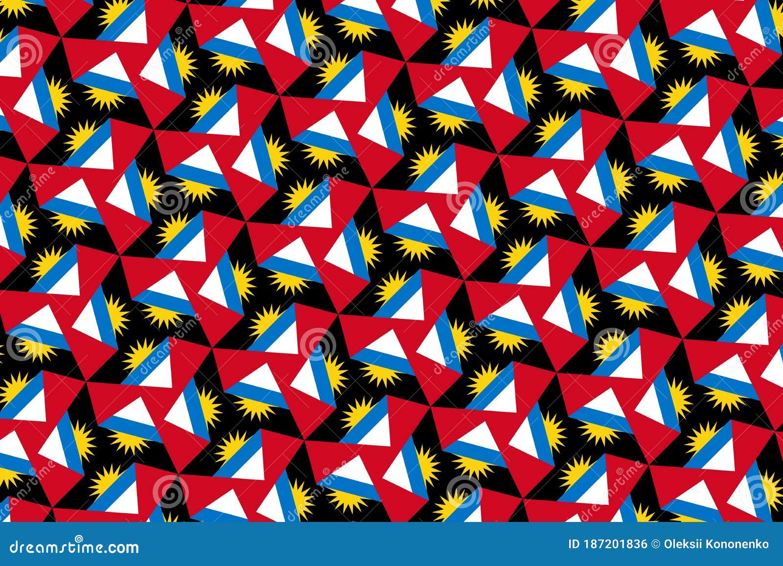 Download Simple Geometric Pattern In The Colors Of The National ...
