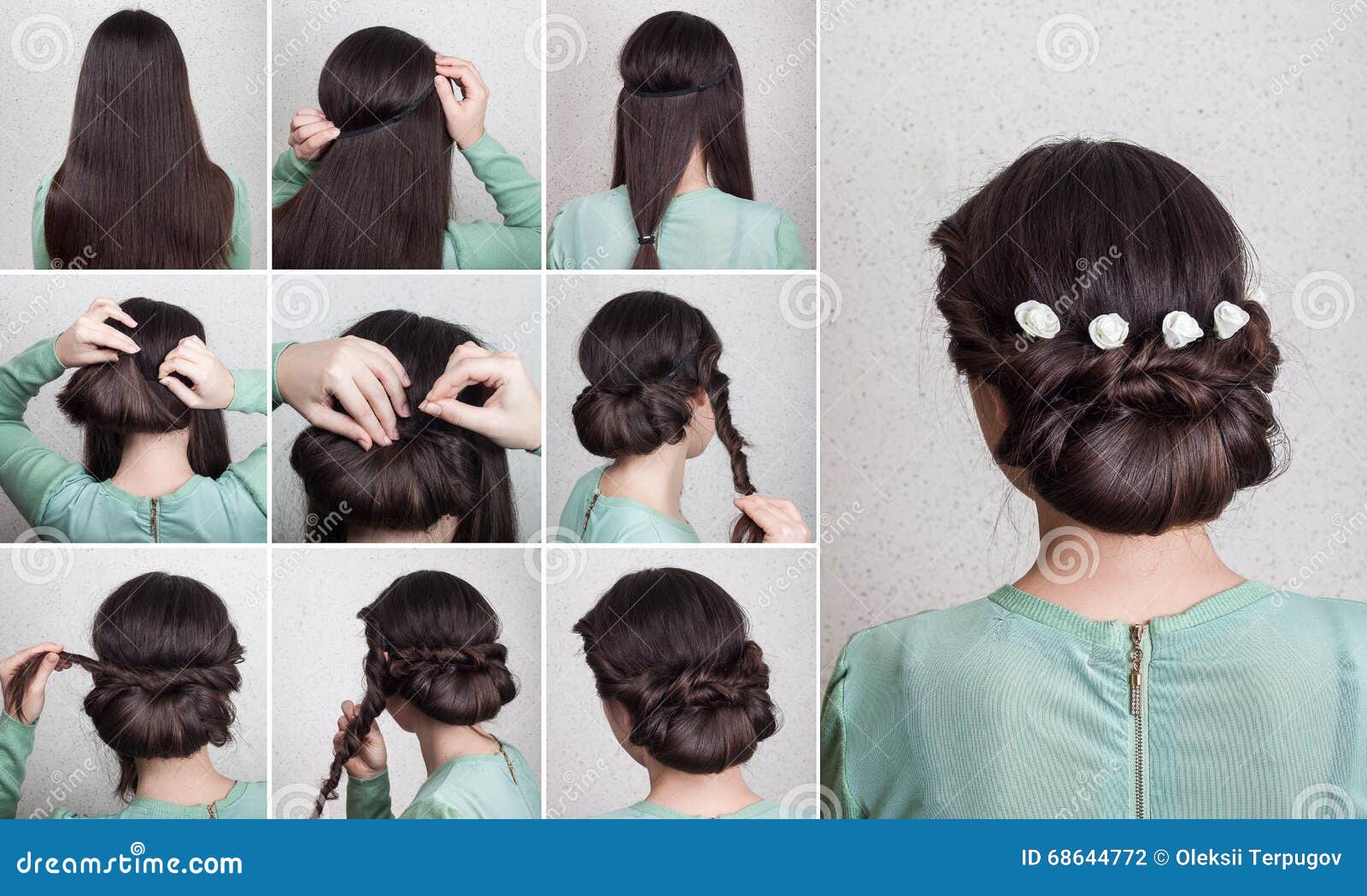 DIY Low Victorian Bun long hair updo bun how to diy hair diy bun hairstyles  hair tutorials easy hairstyles | Long hair styles, Hair tutorial, Diy  hairstyles