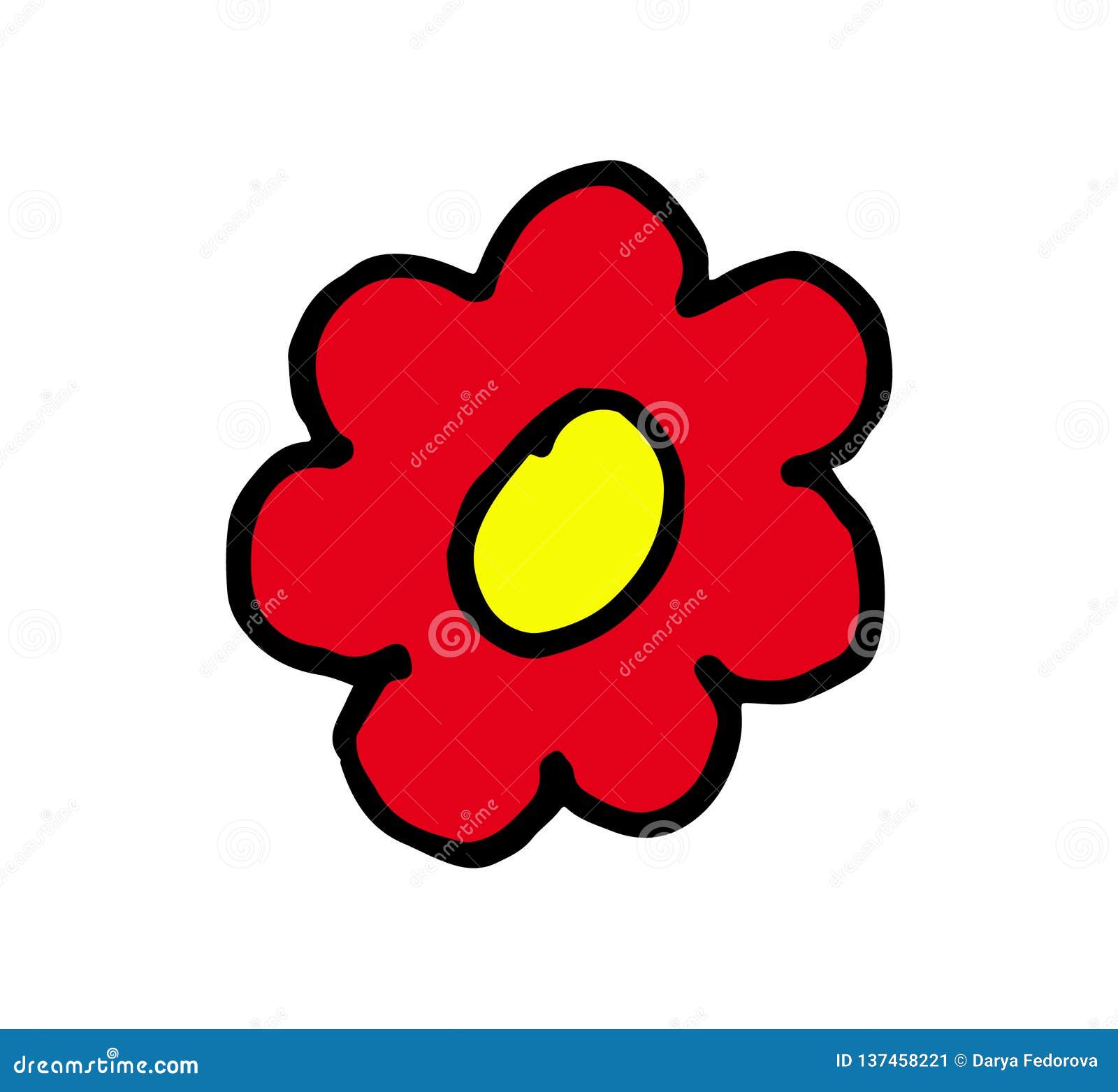 Simple Hand Drawing Cartoon Doodle Vector of a Flower Stock Illustration - Illustration of silhouette, garden: 137458221 Simple Hand Drawing Cartoon Doodle Vector of a Flower Stock Illustration - Illustration of silhouette, garden: 137458221