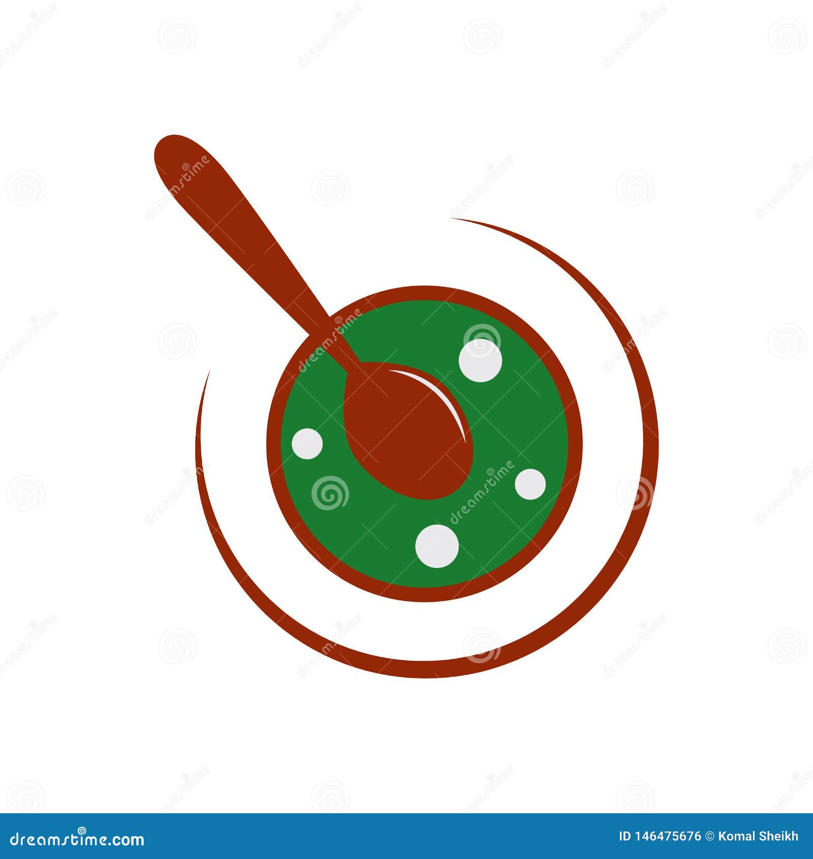 Delicious Food Logo Design Illustration Stock Vector Illustration Of Healthy Modern