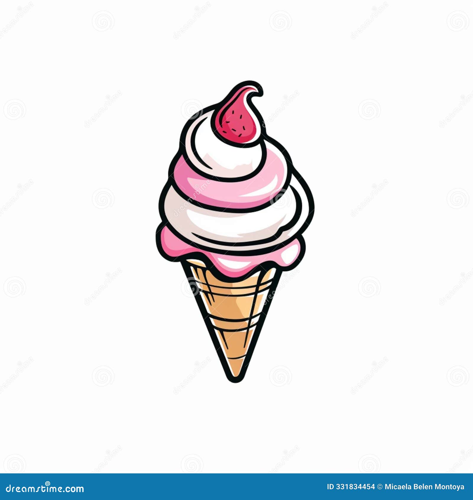 Vector Ice Cream Cone Simple Stock Illustrations 5 594 Vector Ice Cream Cone Simple Stock Illustrations Vectors Clipart Dreamstime