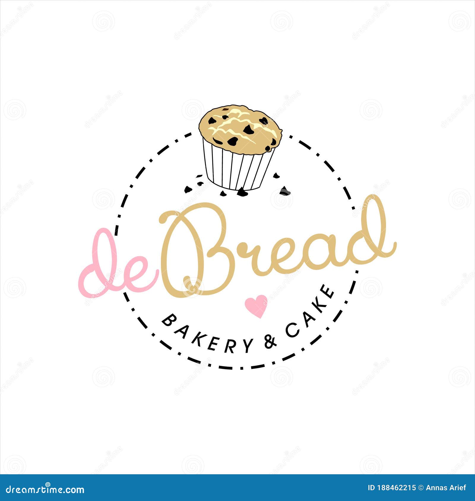 Simple Label Bakery Logo Badge Template Stock Vector - Illustration of ...