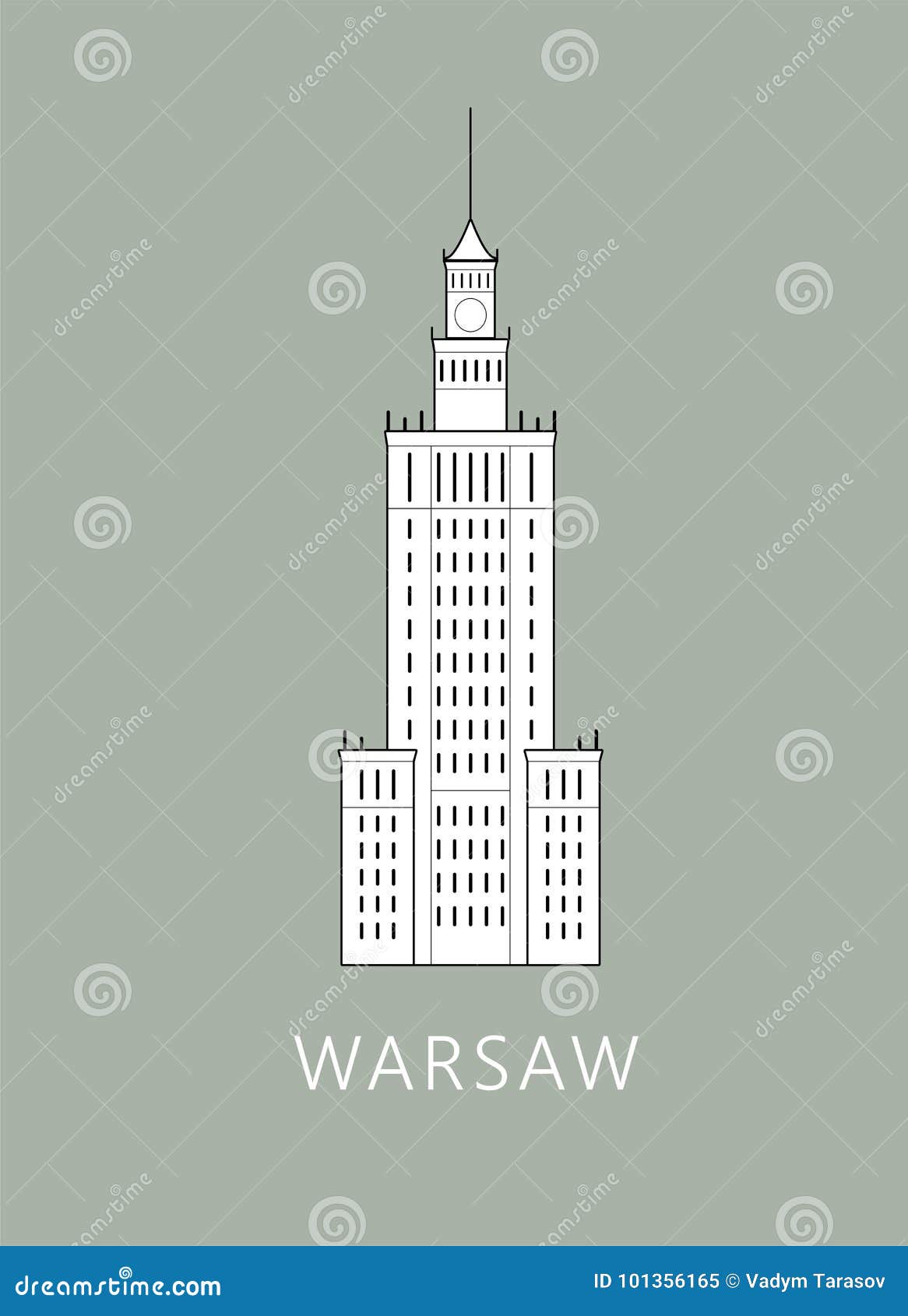 warsaw cityscape