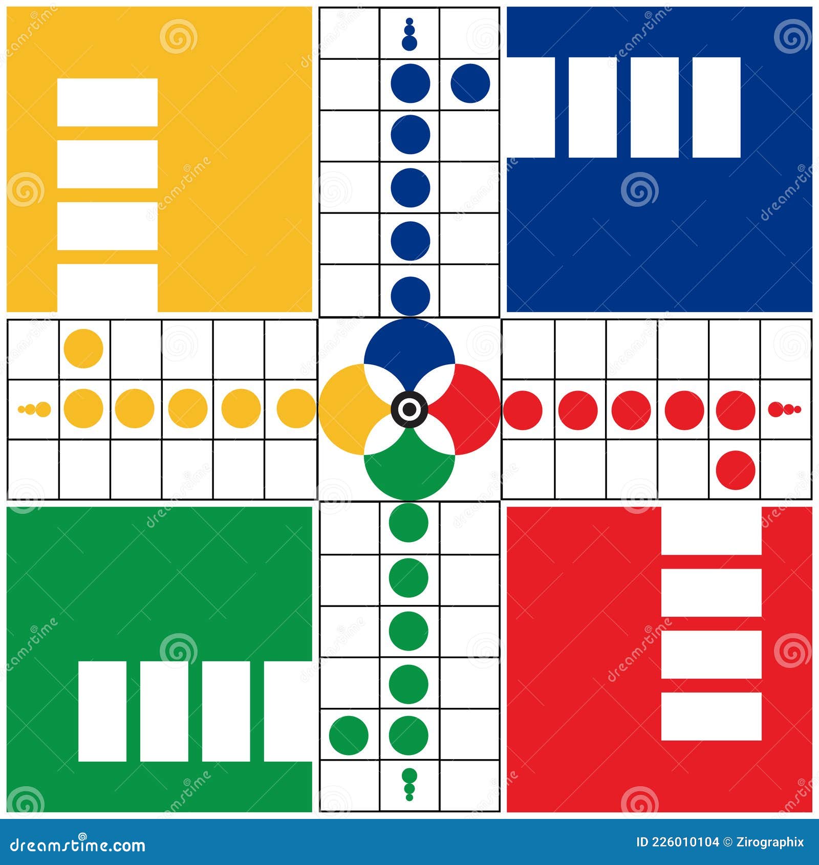 Ludo Board Game Vector Art, Icons, and Graphics for Free Download