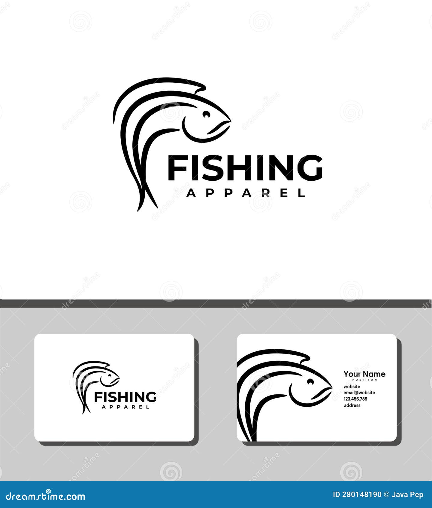 Simple and Outstanding Fish Design that Suitable for Fishing Sport