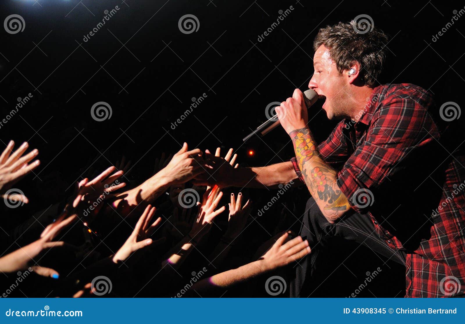 Simple Plan Band Performs at Razzmatazz Editorial Image Image of