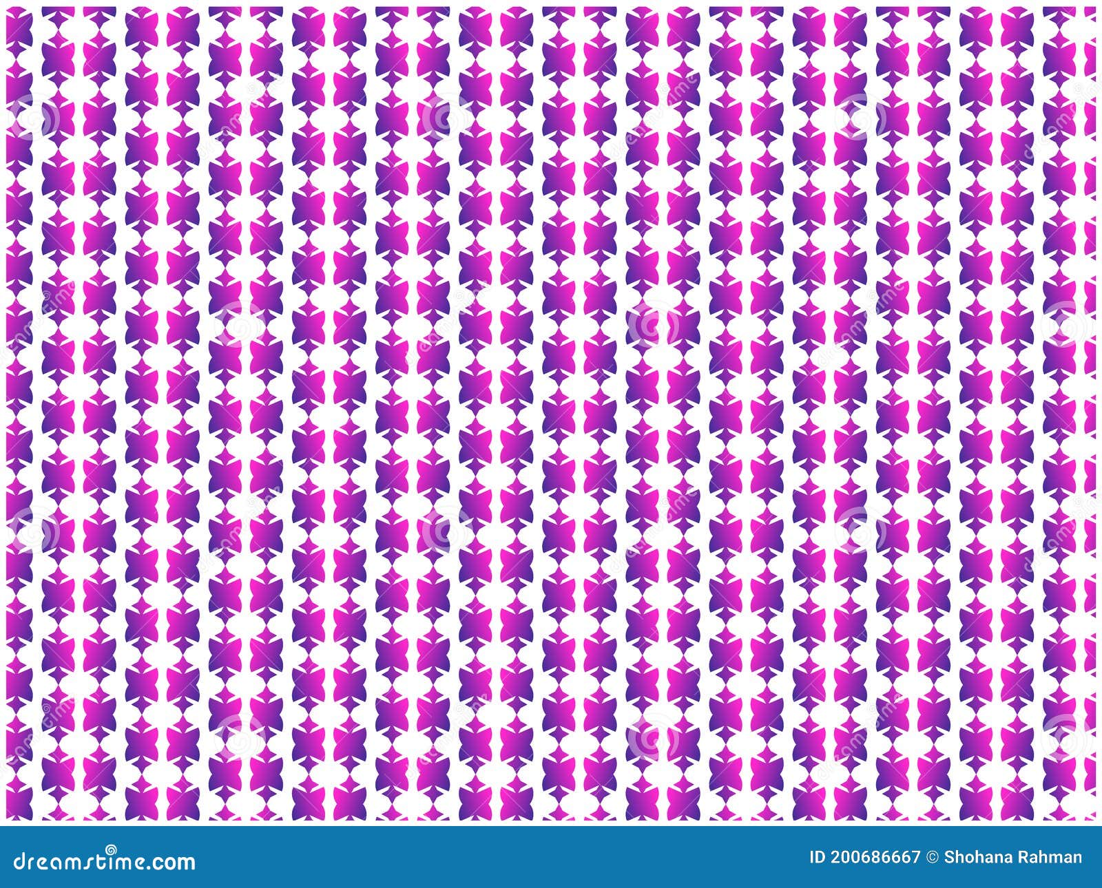 Simple Purple and Blue Gradient Repeat Pattern Design on White ...