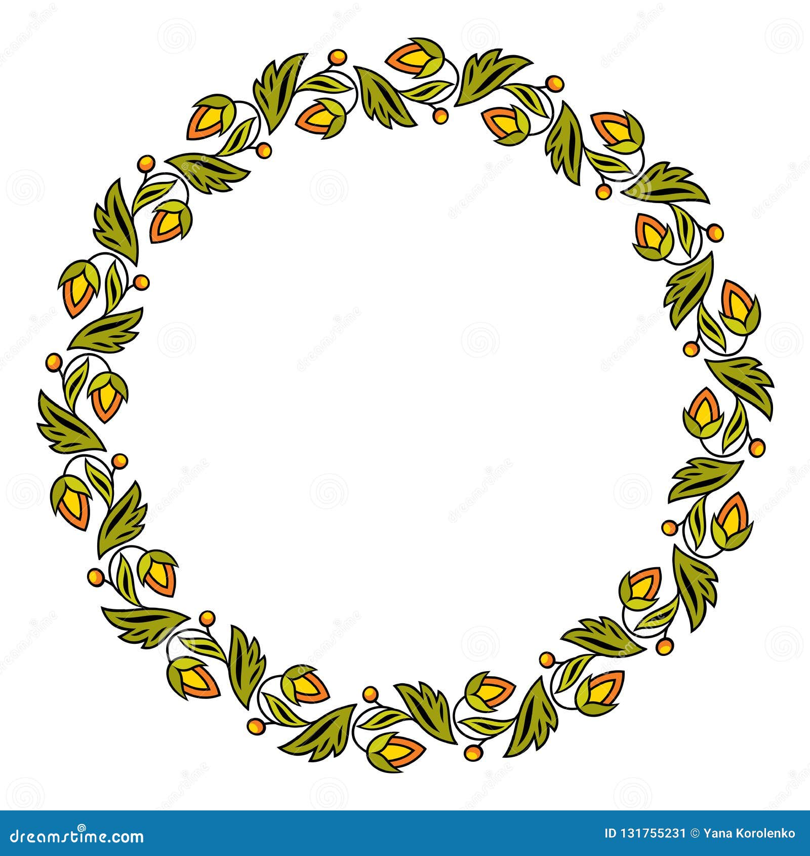 Free Free 225 Simple Flower Wreath Svg SVG PNG EPS DXF File