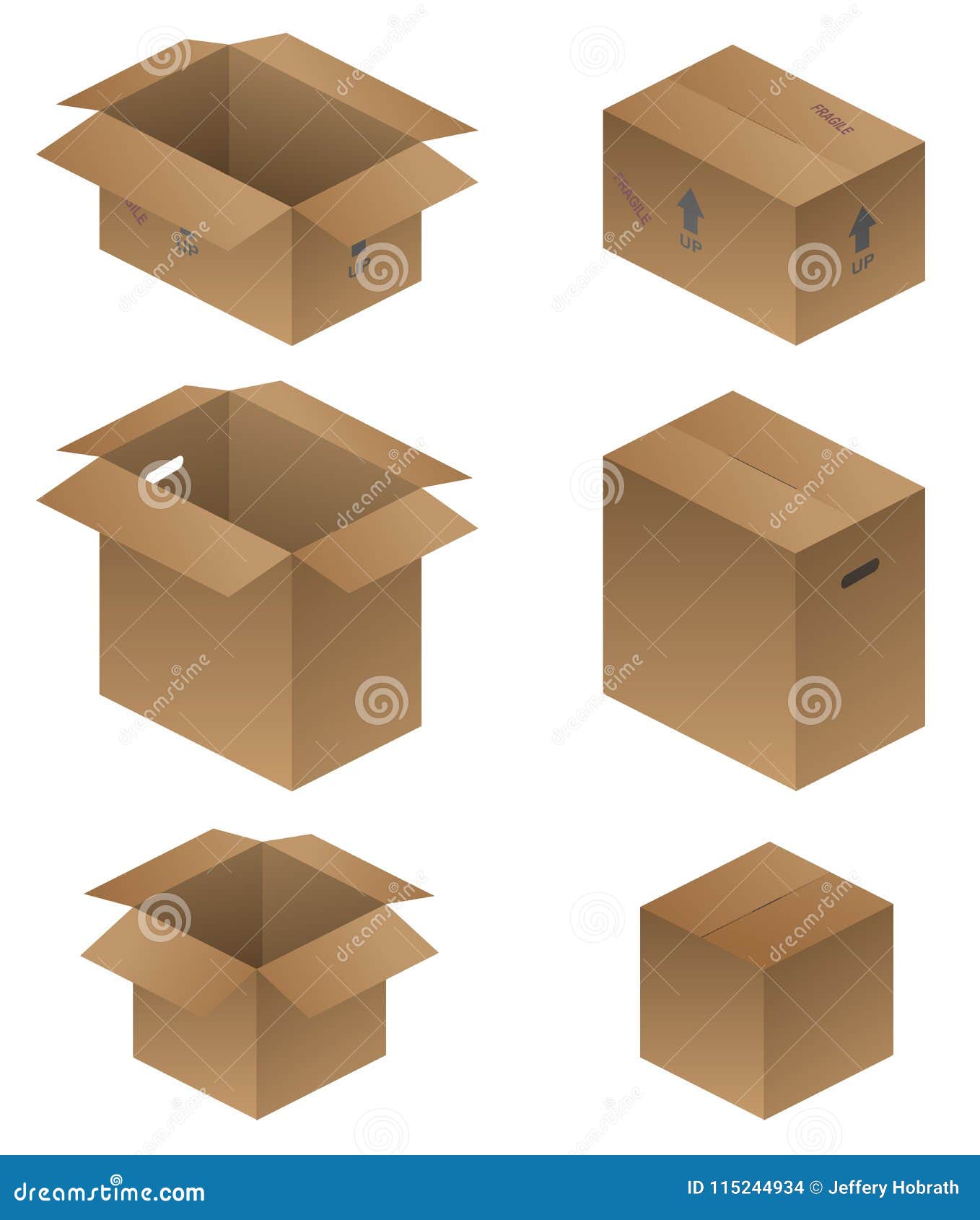 square moving boxes