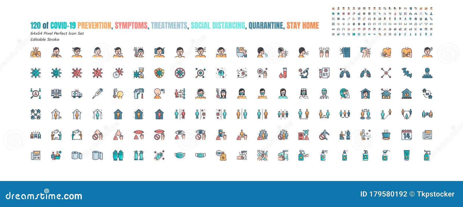 simple set of covid-19 prevention filled outline icons. such icons as protective, coronavirus, social distancing, symptoms,