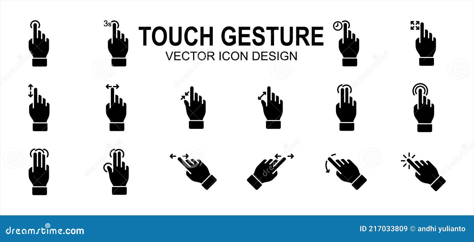 Catalog - User Interface & Gesture Icons