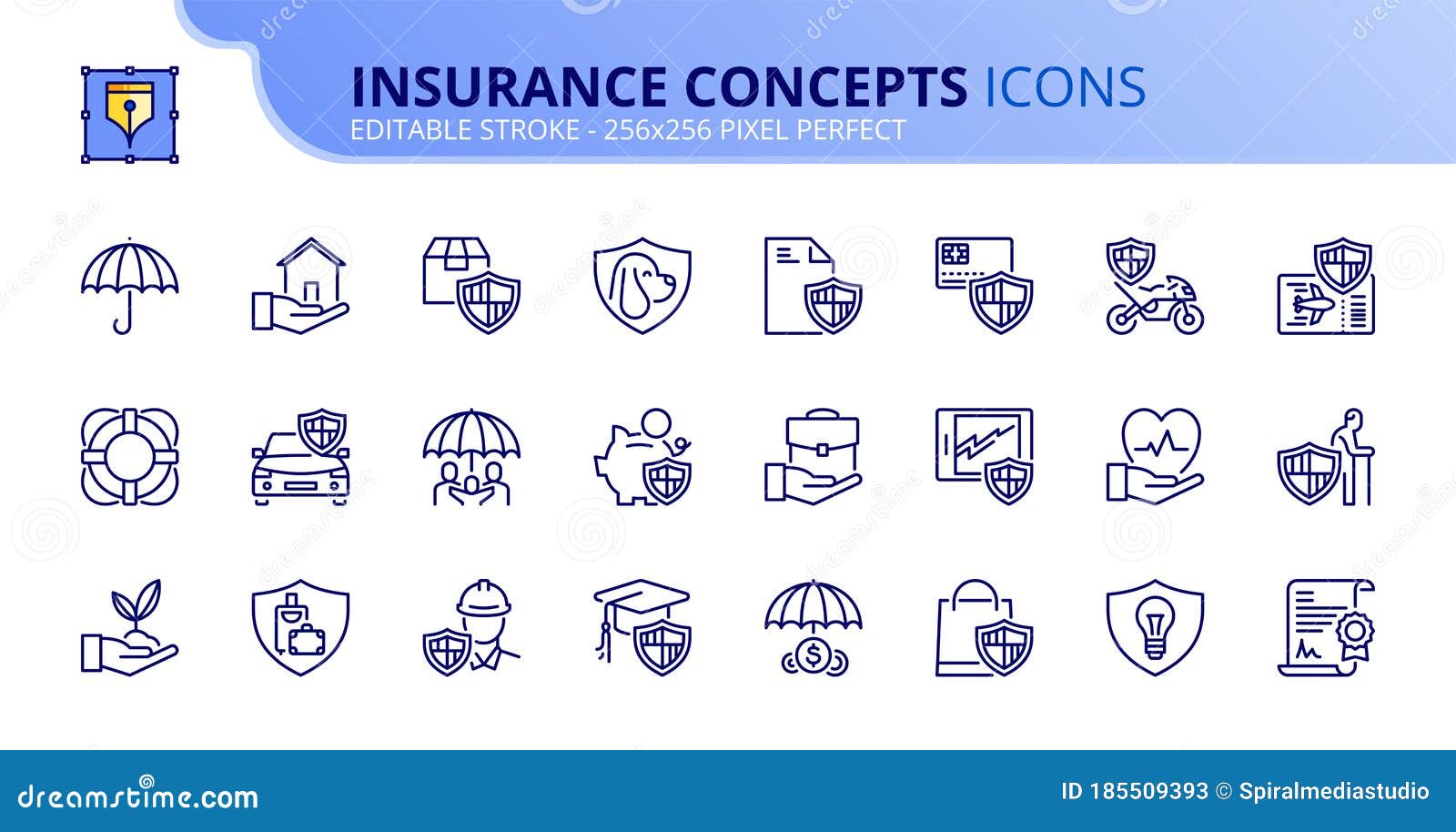Icons Insurance Stock Illustrations 26 358 Icons Insurance Stock Illustrations Vectors Clipart Dreamstime