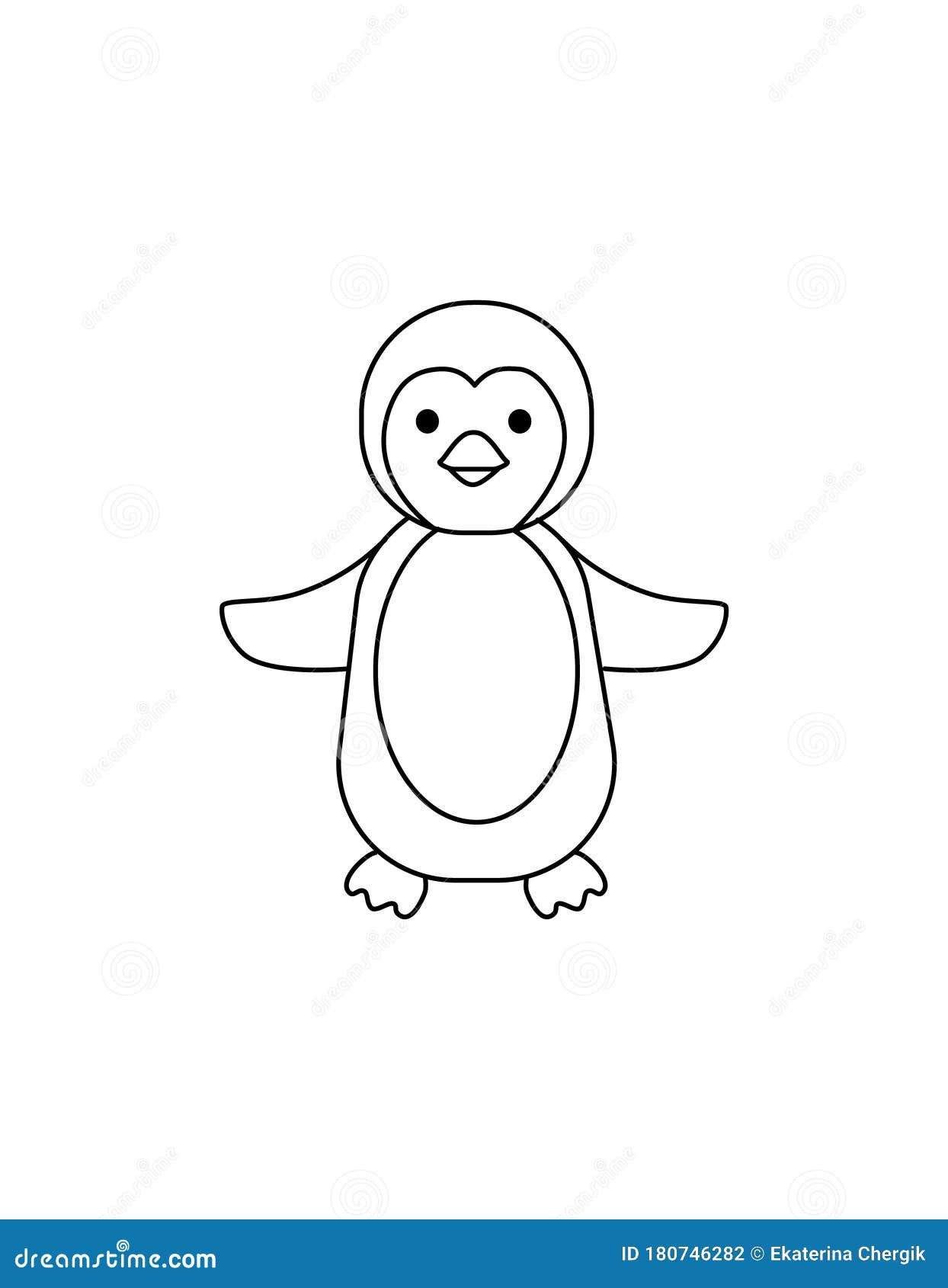 A Simple Silhouette of a Cartoon Penguin. Primitive Outline, a Funny Toy, a Fantasy Stock Vector - Illustration of design, coloring: 180746282 A Simple Silhouette of a Cartoon Penguin. Primitive Outline, a Funny Toy, a Fantasy Stock Vector - Illustration of design, coloring: 180746282