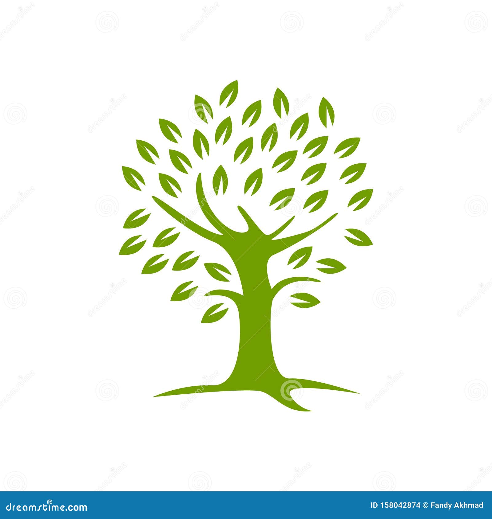 Simple Tree Vector Art & Graphics | freevector.com