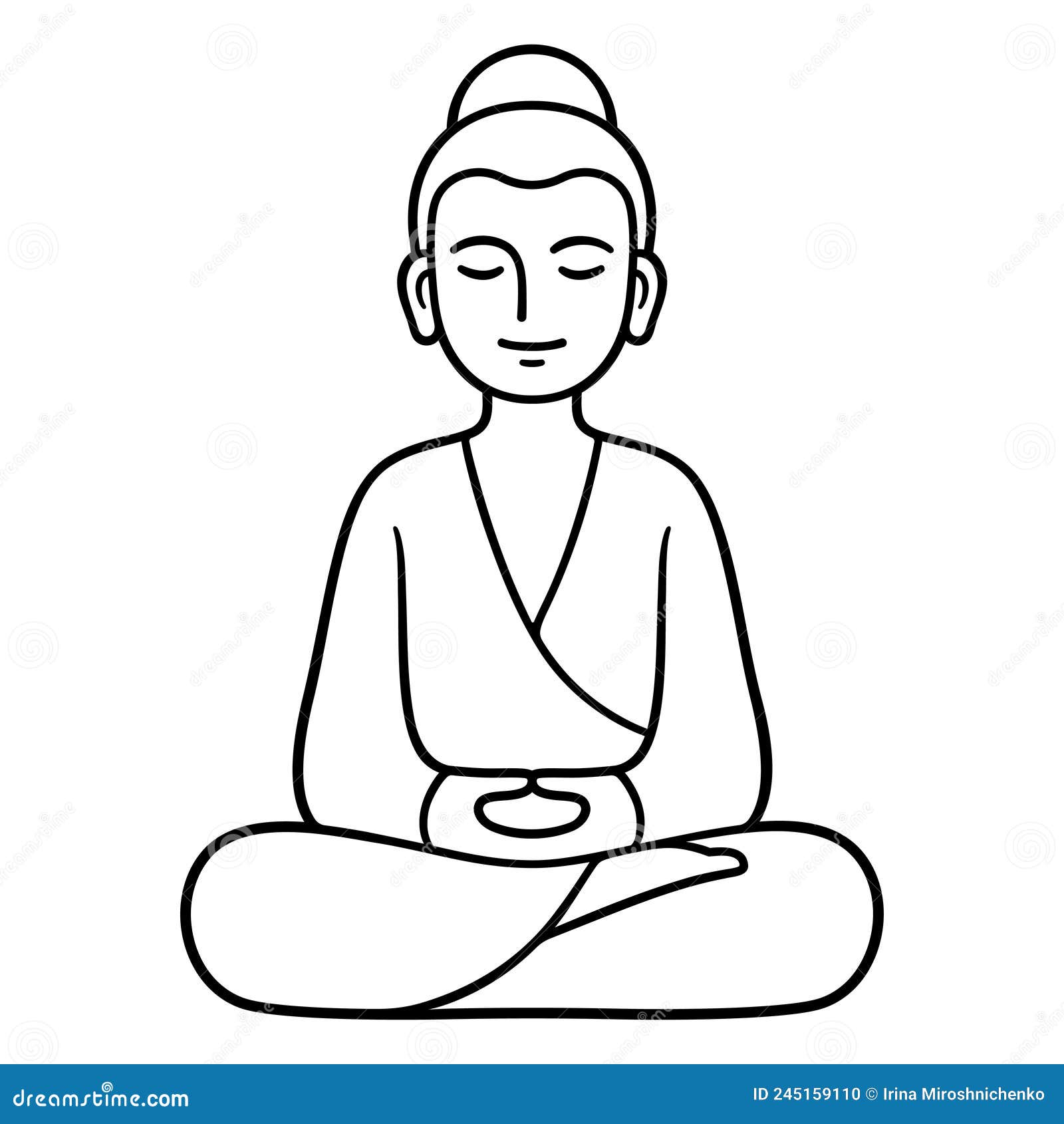 How to Draw Buddha? - Step by Step Drawing Guide for Kids