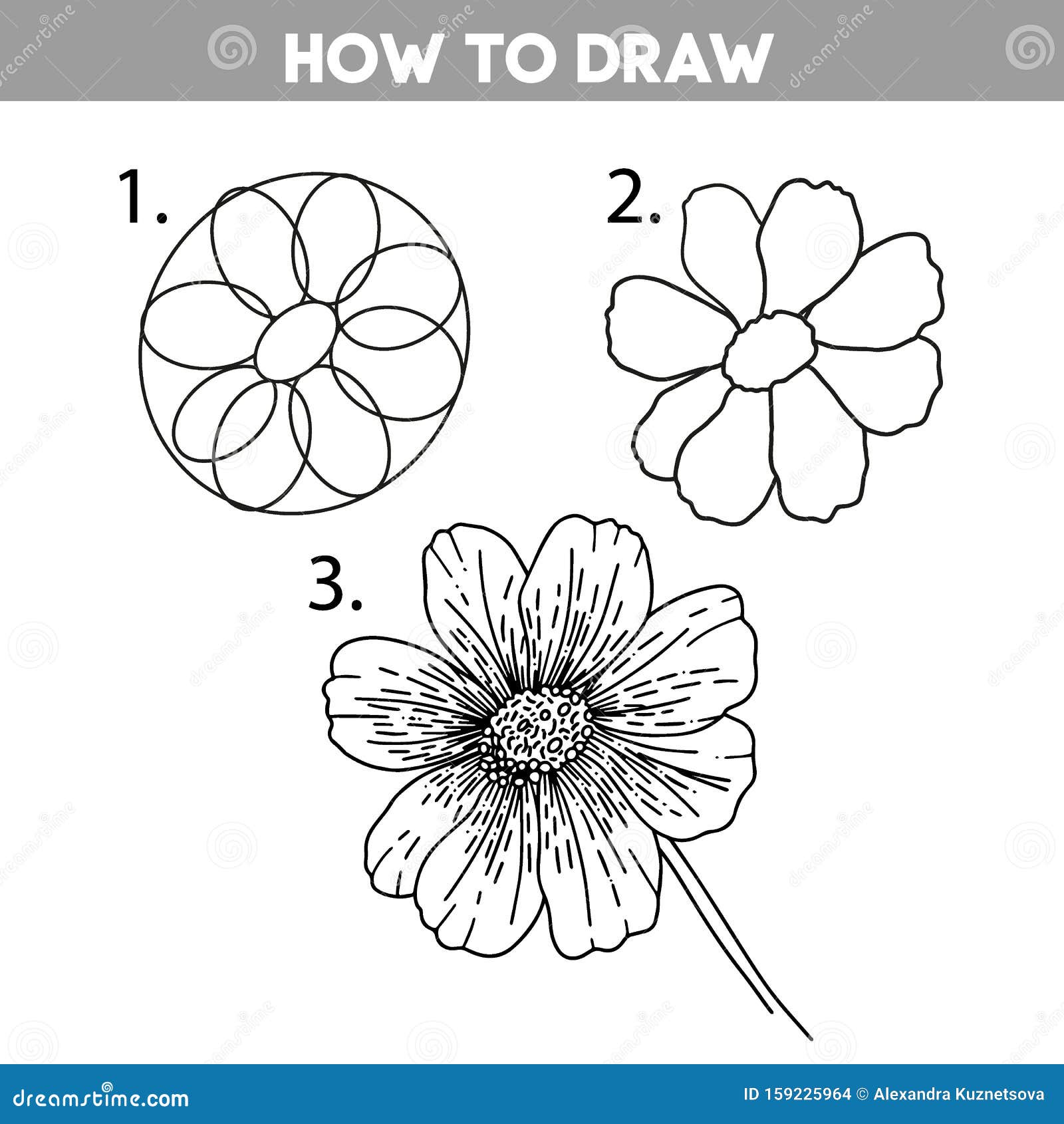 Featured image of post Easy Flower Sketches Step By Step - A flower sketch pencil drawings of flowers portfolio drawing flower drawing step by step videos.