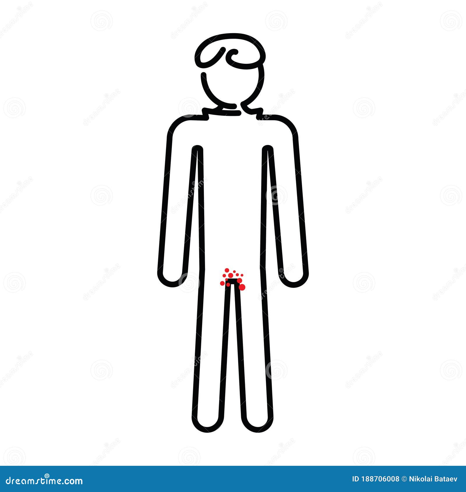 Groin Area Stock Illustrations – 19 Groin Area Stock Illustrations, Vectors  & Clipart - Dreamstime
