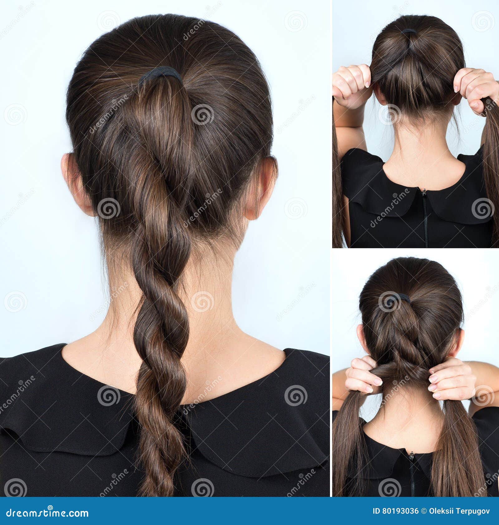 201 Simple Hairstyle Tutorial Stock Photos  Free  RoyaltyFree Stock  Photos from Dreamstime