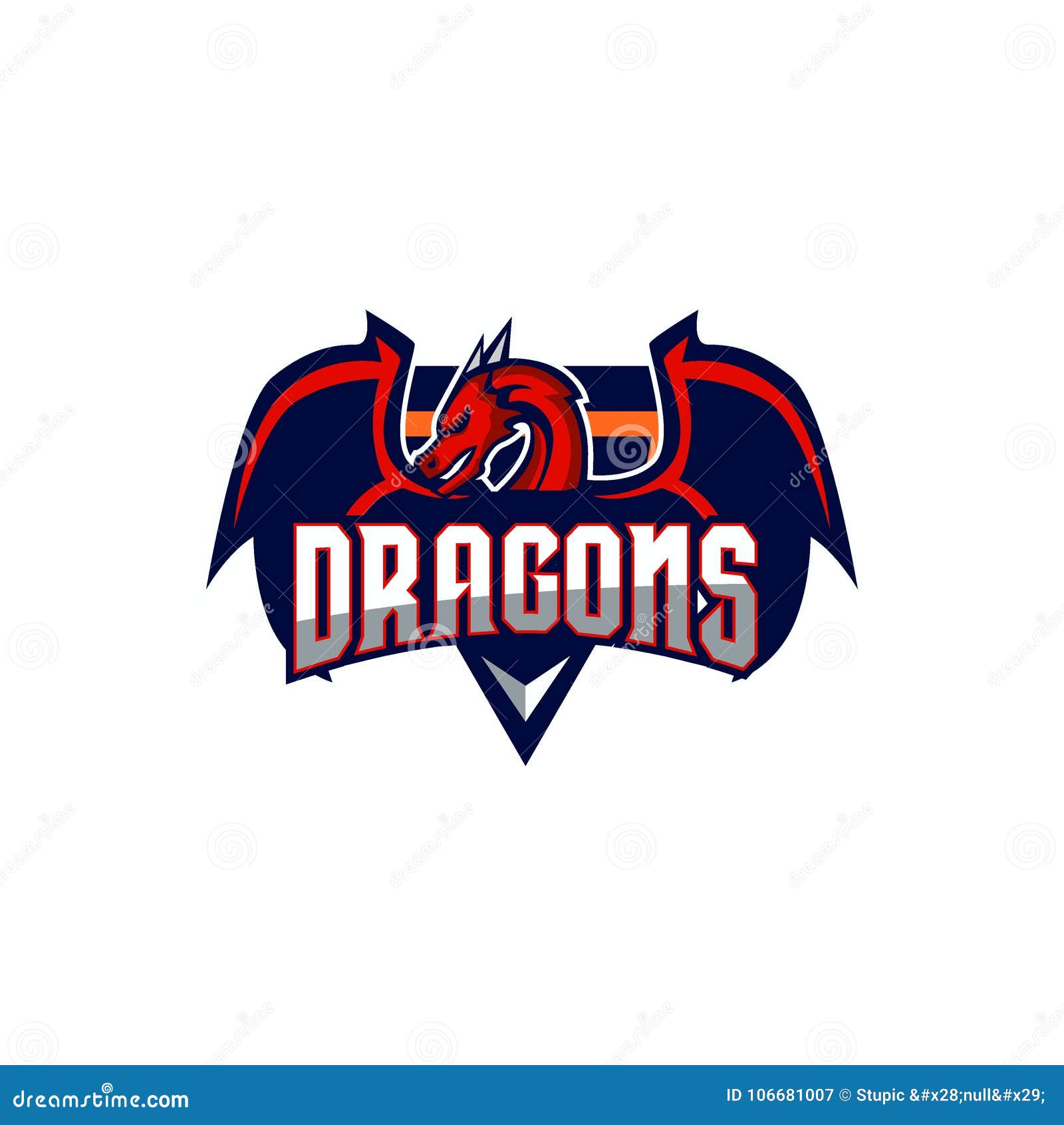 Dragon Logo Vector Art Logo Template and Illustration Stock ...