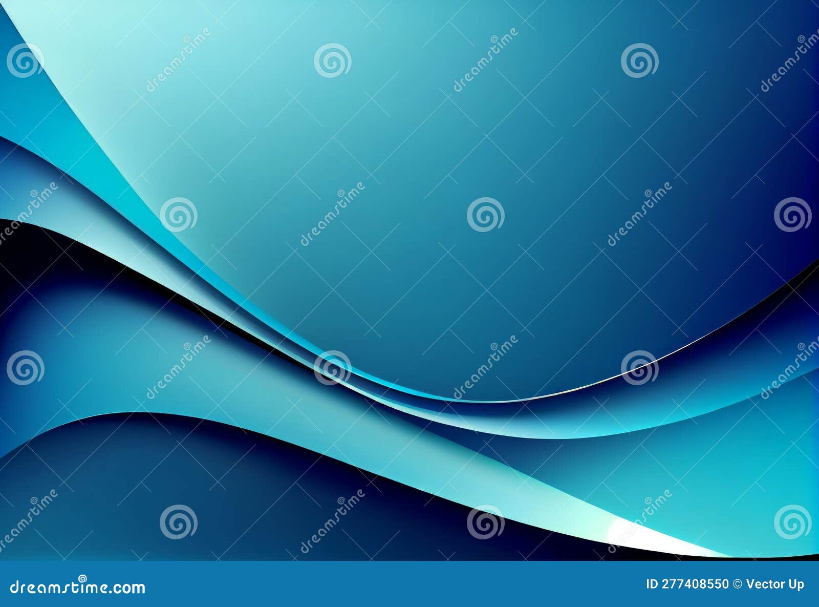 Simple Wallpaper Design Blue Color. Generative AI Stock Illustration