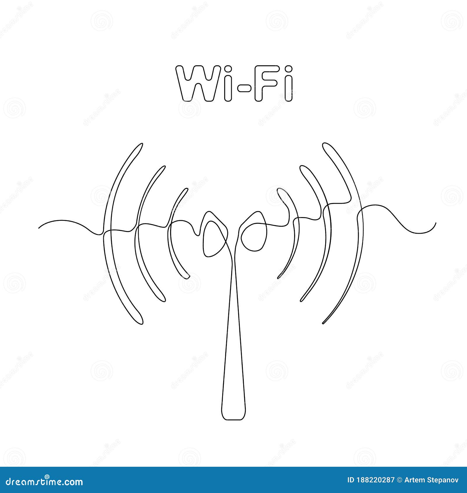Simple Wifi Icon Hot Spot Vector Illustration Stock Vector Illustration Of Vector Radio