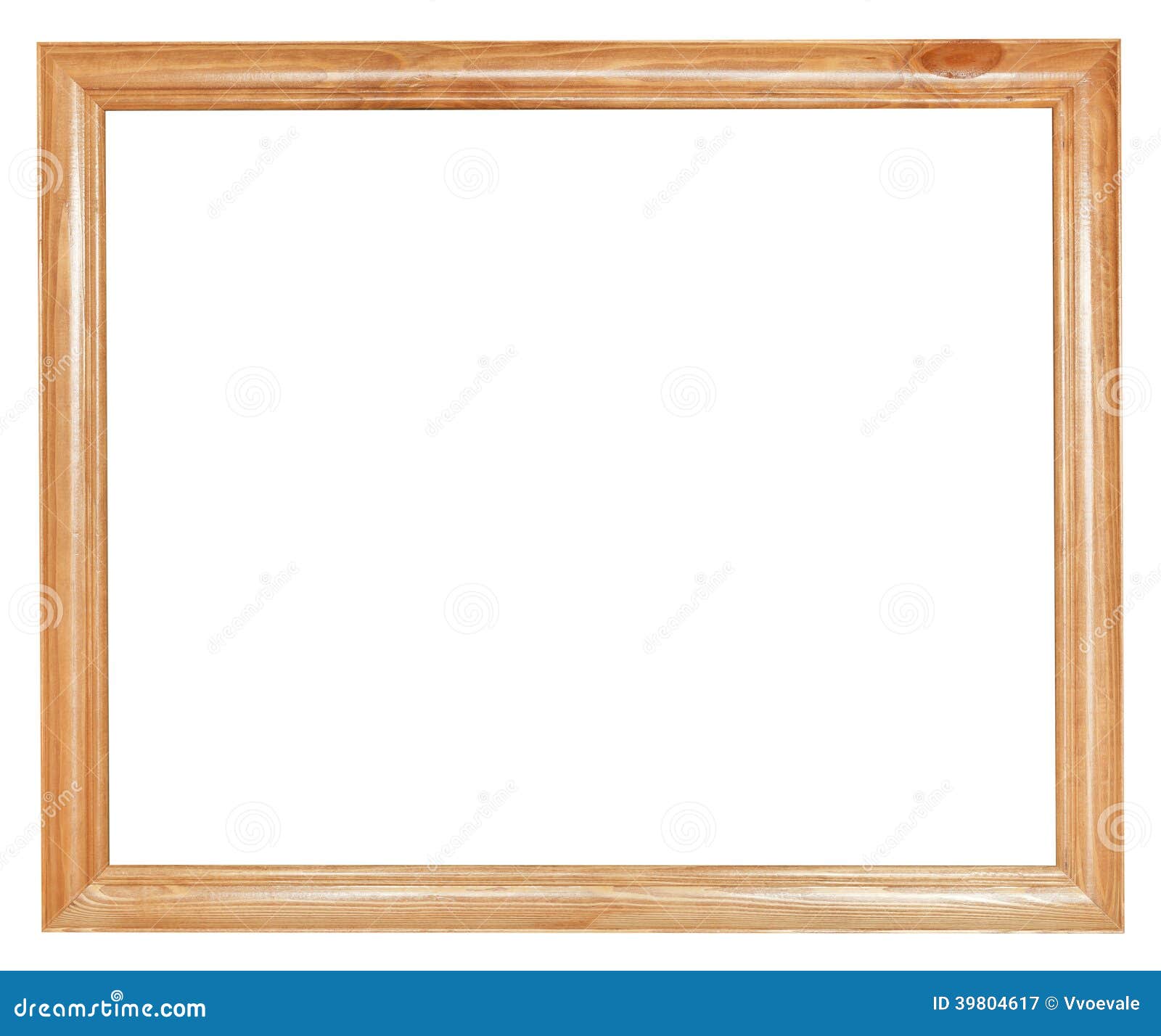 Simple wood picture frame stock image. Image of painting 39804617