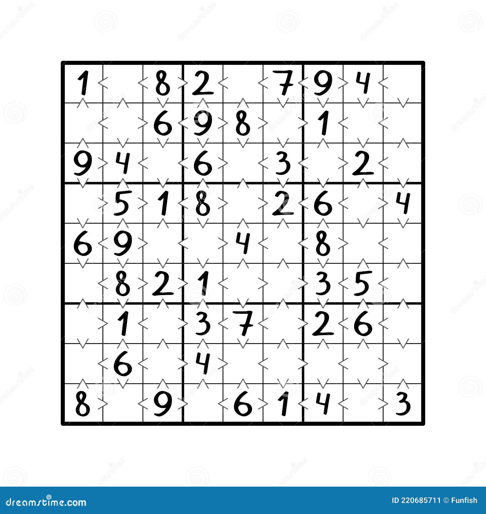 Jogo Sudoku Com Respostas. Complexidade Difícil. Vetor Simples Ilustração  do Vetor - Ilustração de japonês, resolver: 250540890